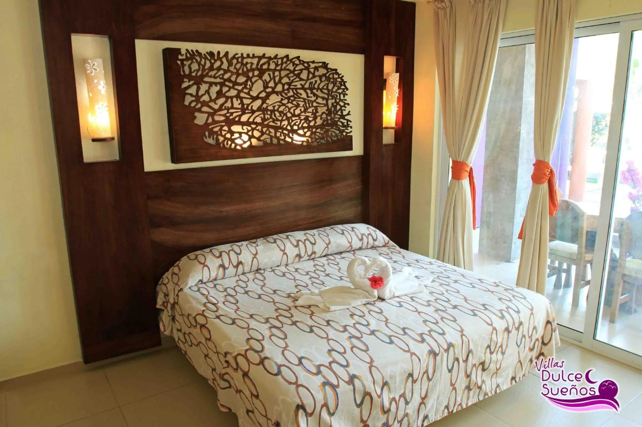 Bed in Villas Dulce Suenos