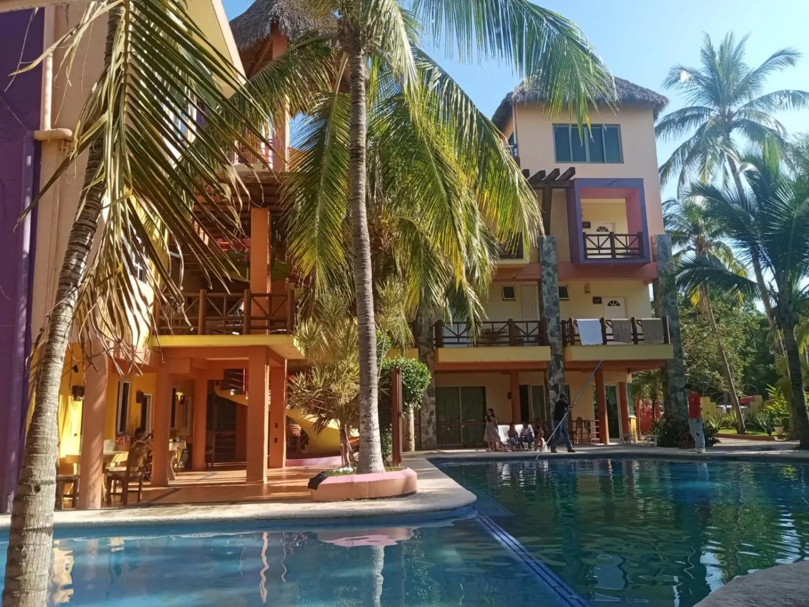 Swimming pool in Villas Dulce Suenos