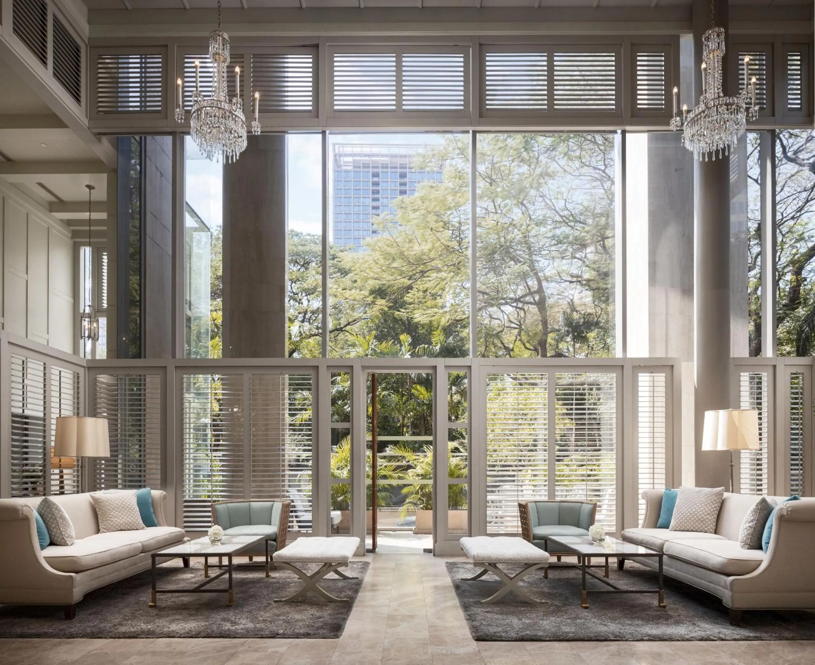 Lobby or reception in Oriental Residence Bangkok