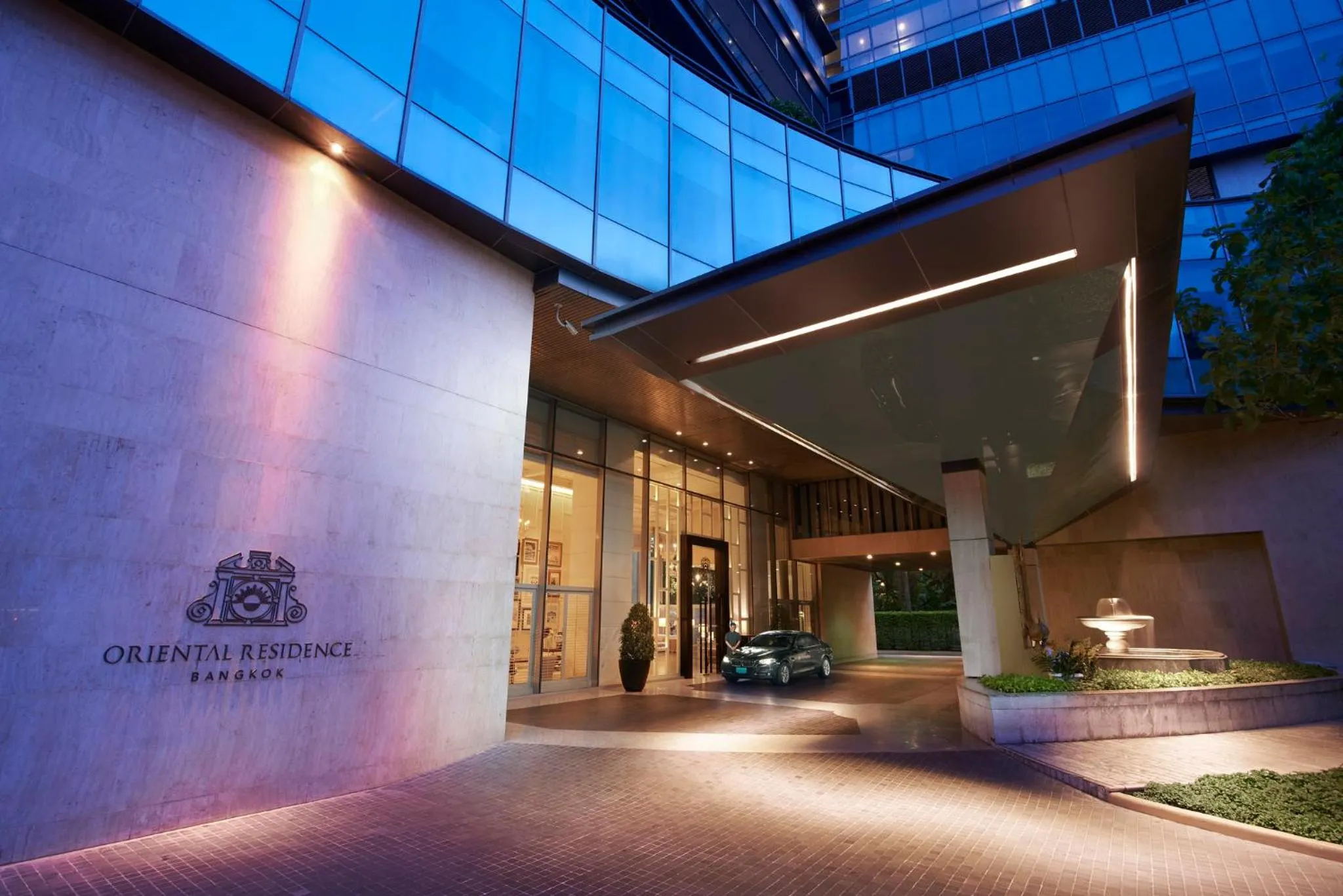 Property building in Oriental Residence Bangkok