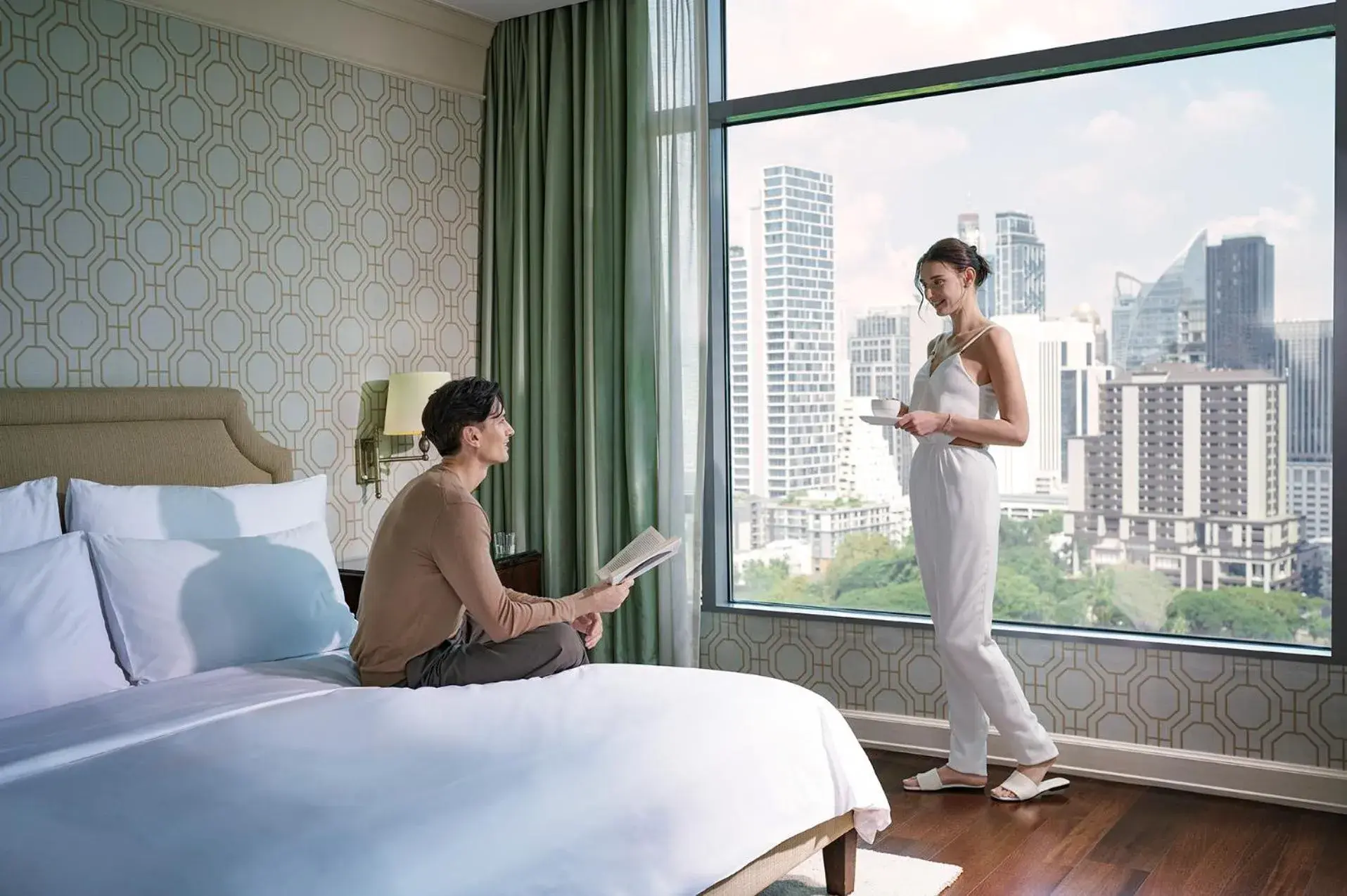 Bedroom, Bed in Oriental Residence Bangkok Bedroom, Bed in Oriental Residence Bangkok