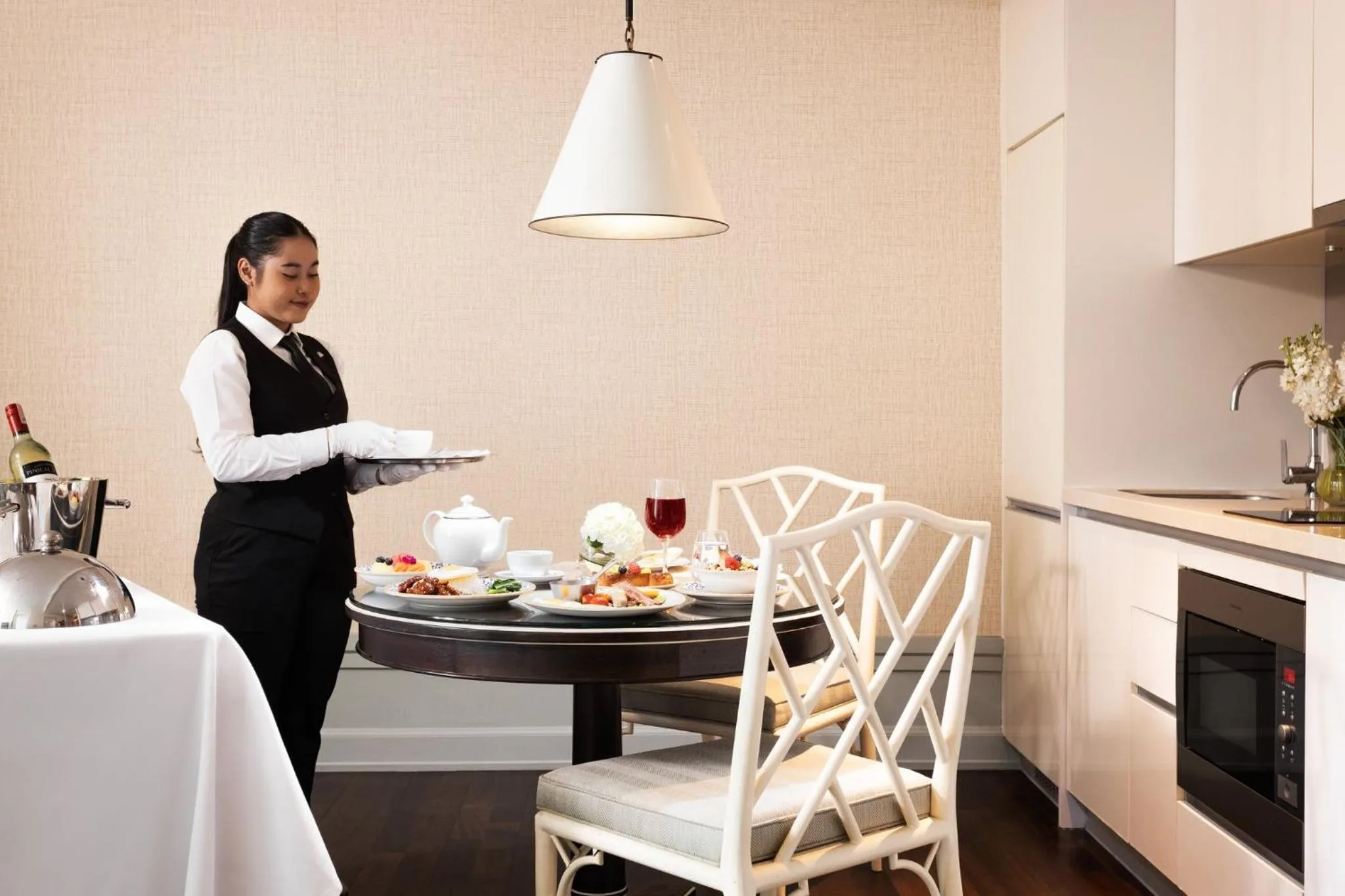 Photo of the whole room in Oriental Residence Bangkok