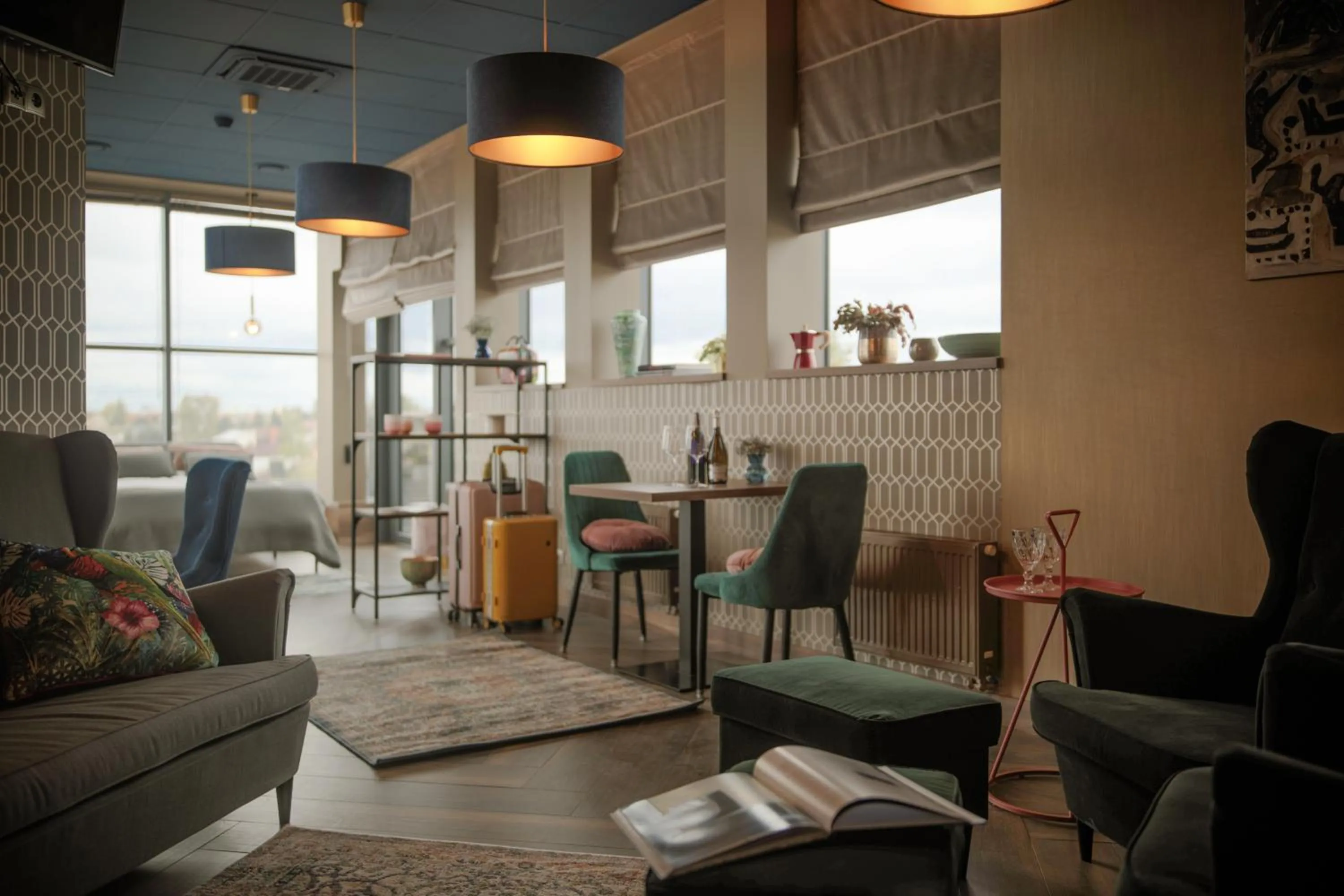 Living room in Hotel Beethoven