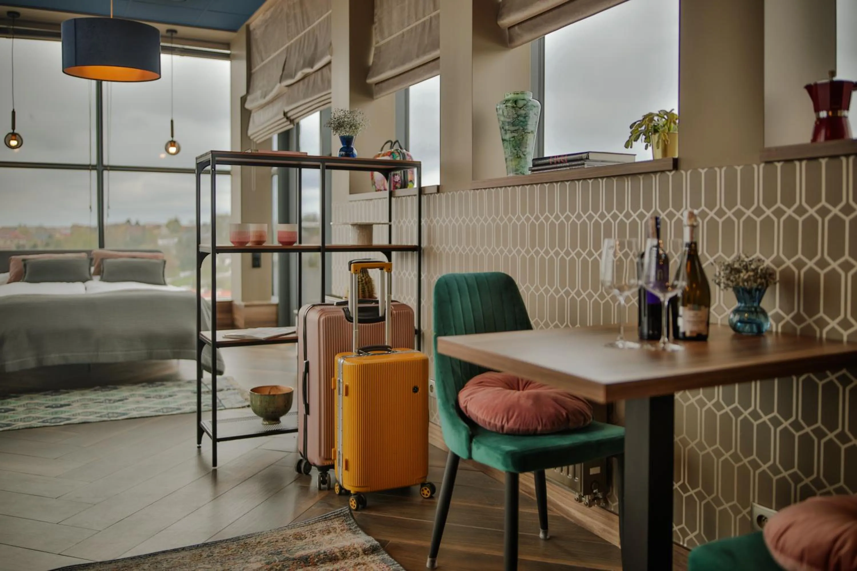 Bed in Hotel Beethoven