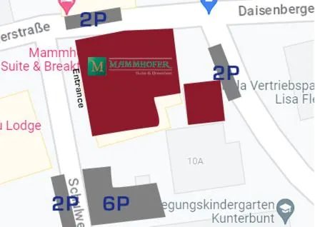 Parking in Mammhofer Suite & Breakfast