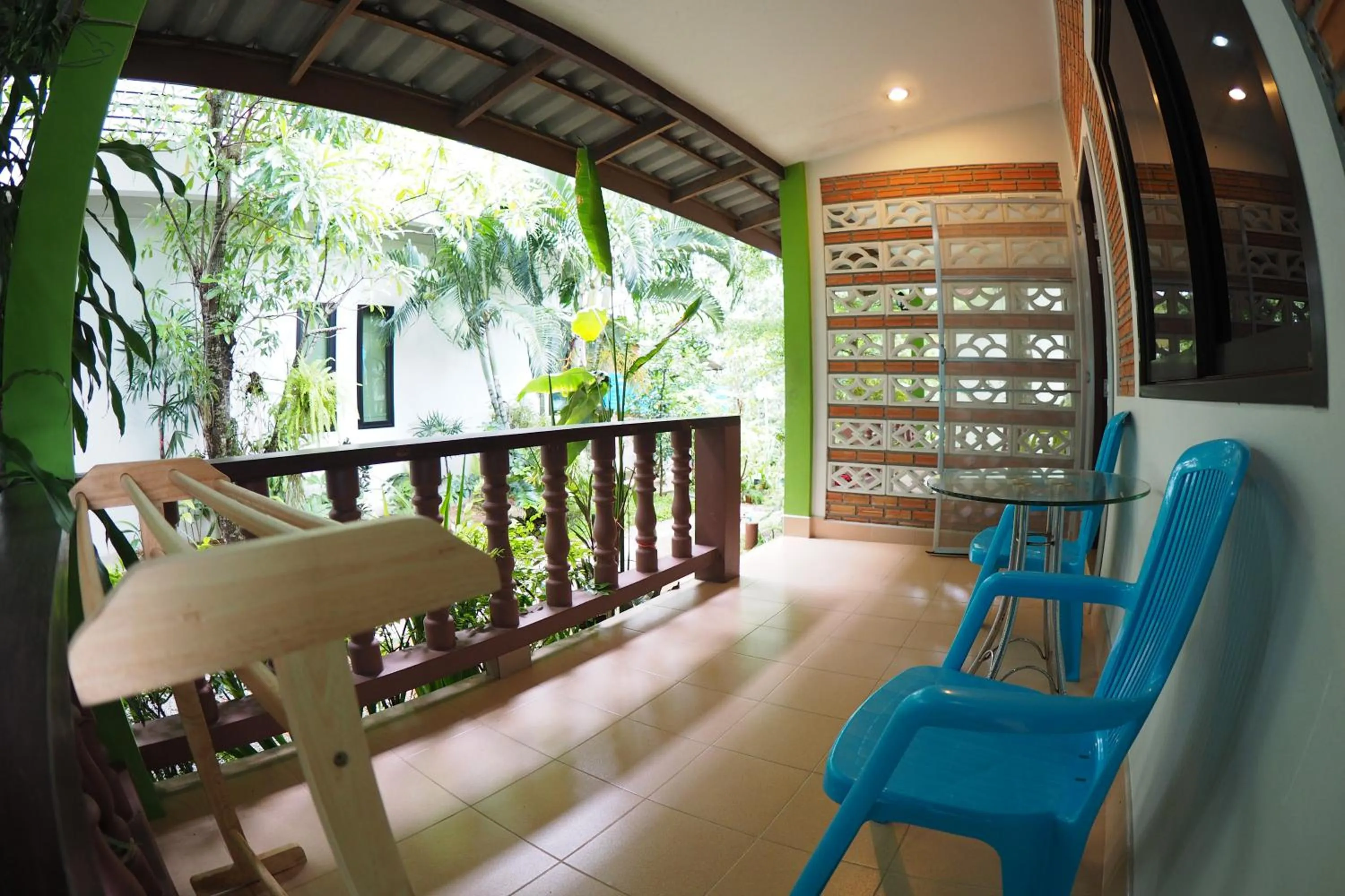 Balcony/Terrace in Wandee Bed & Breakfast