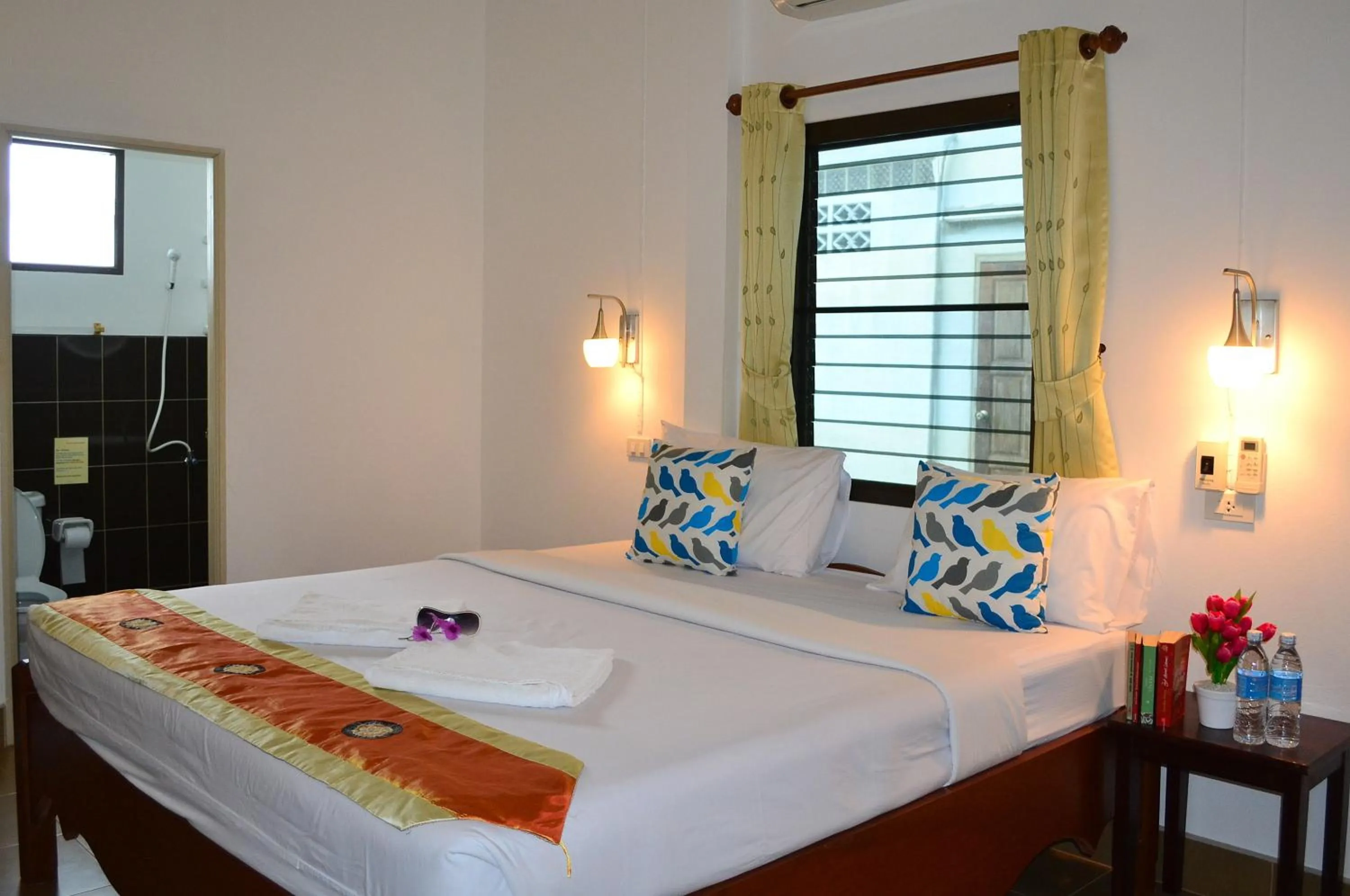 Bed in Wandee Bed & Breakfast