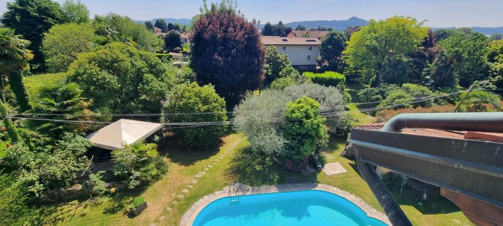 Pool view in Rainbow Relais