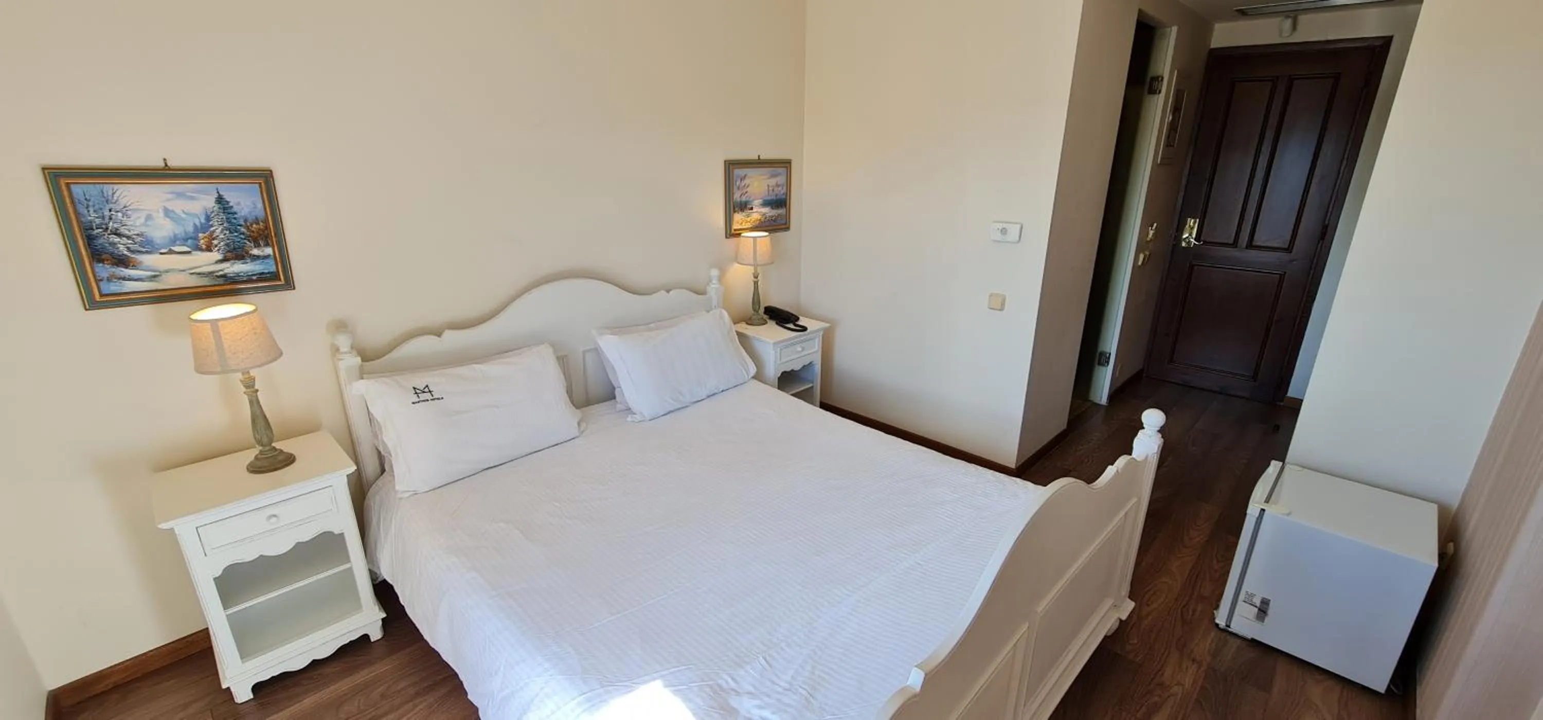 Bedroom, Bed in Manthos Mountain Resort & Spa