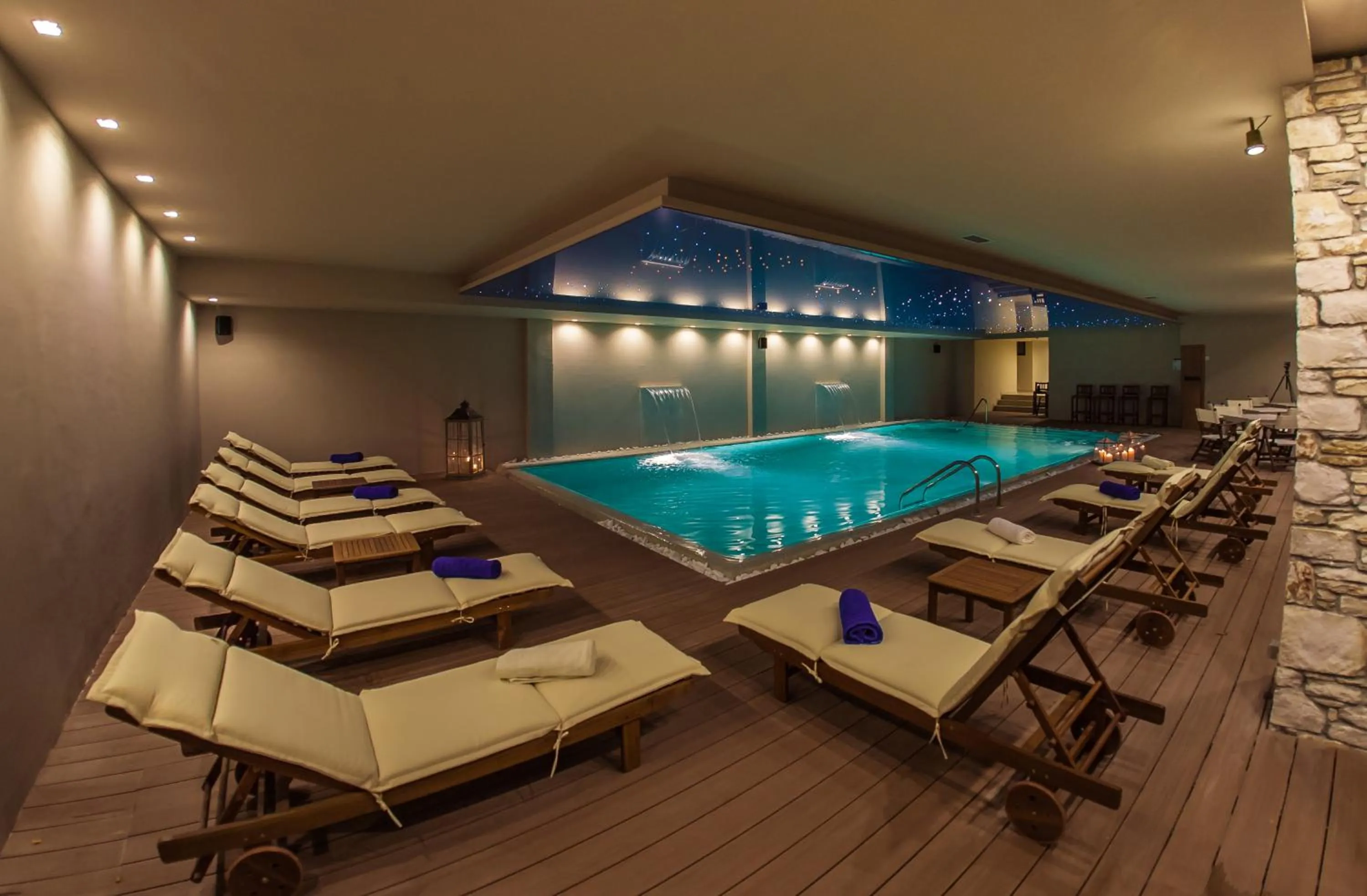 Swimming pool in Manthos Mountain Resort & Spa