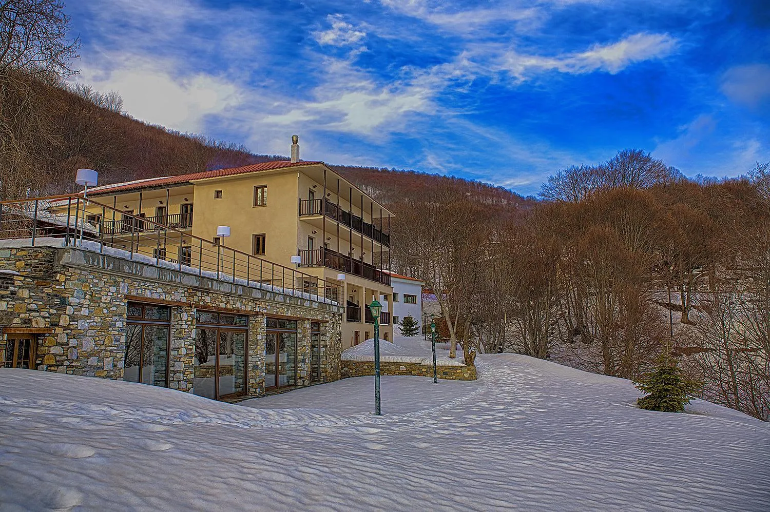 Property building in Manthos Mountain Resort & Spa