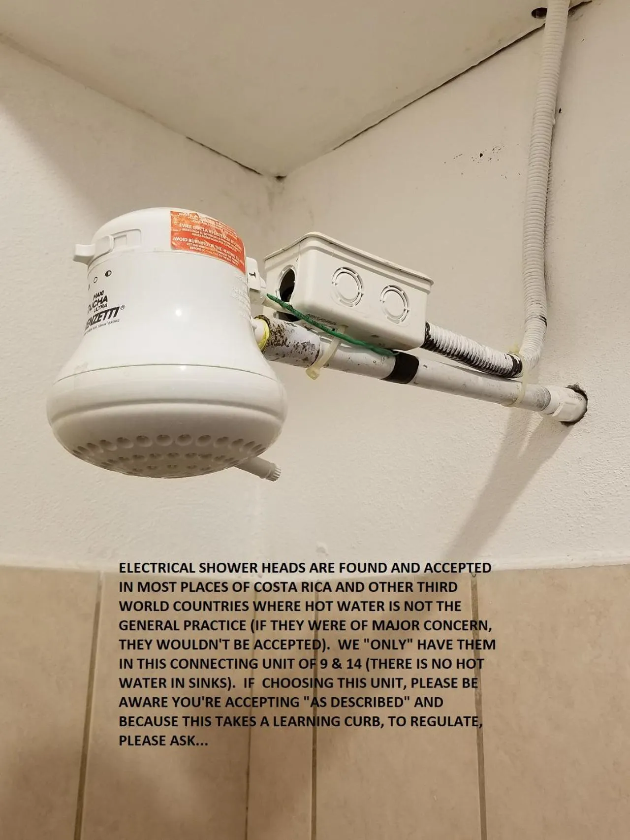 Bathroom in Mapi's Cabins