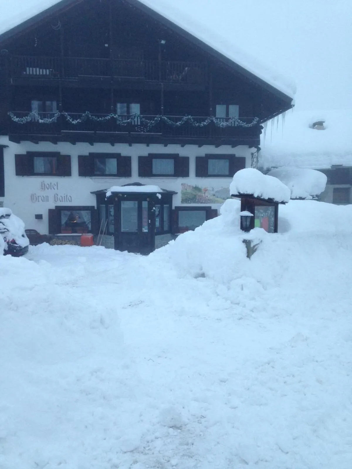 Facade/entrance in Hotel Gran Baita