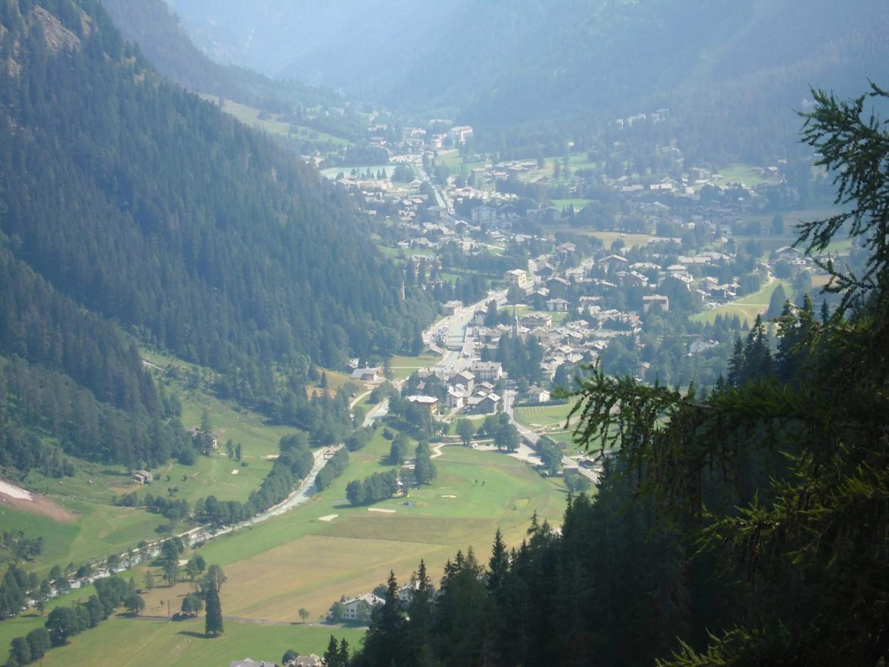 Natural landscape in Hotel Gran Baita