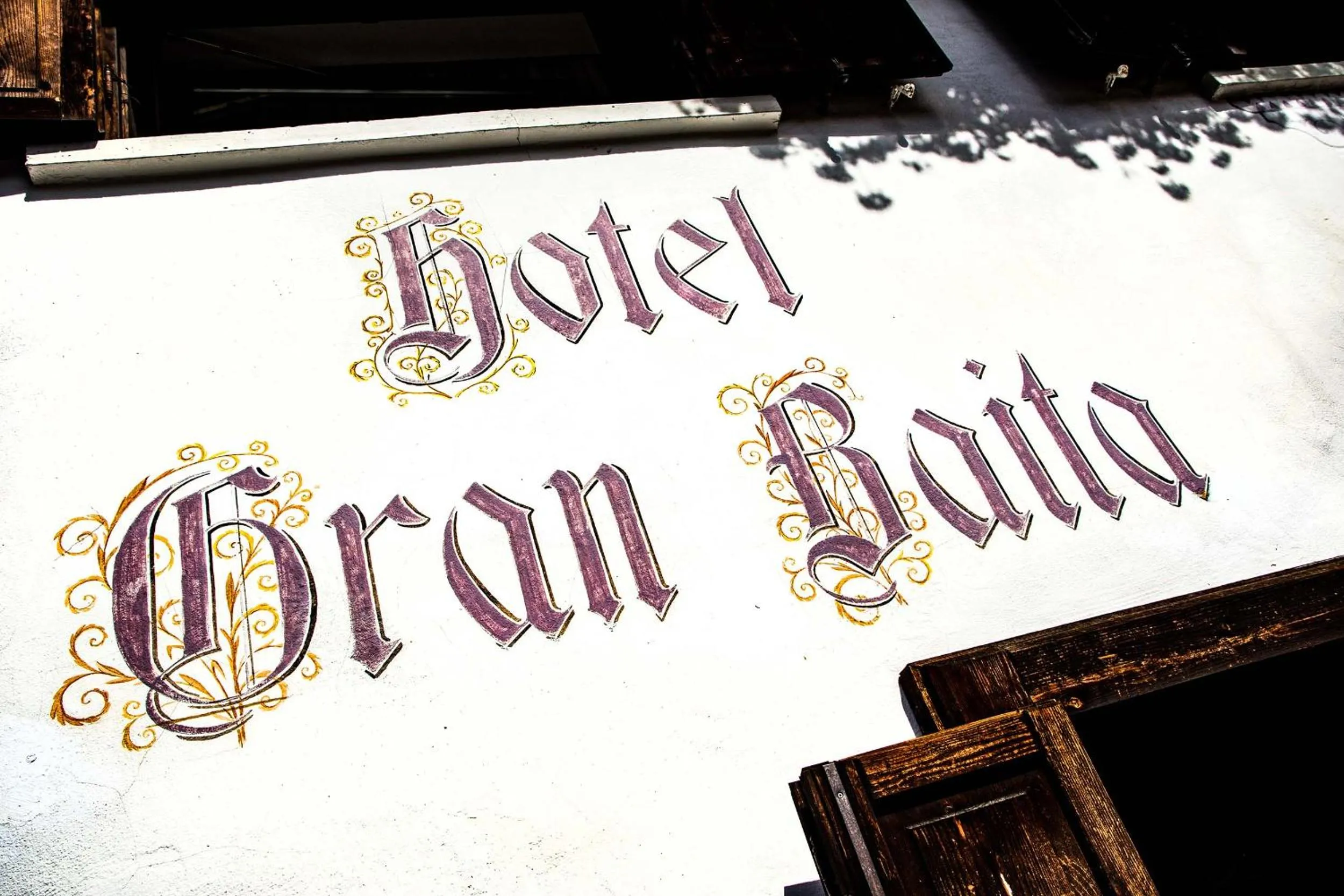 Property logo or sign in Hotel Gran Baita