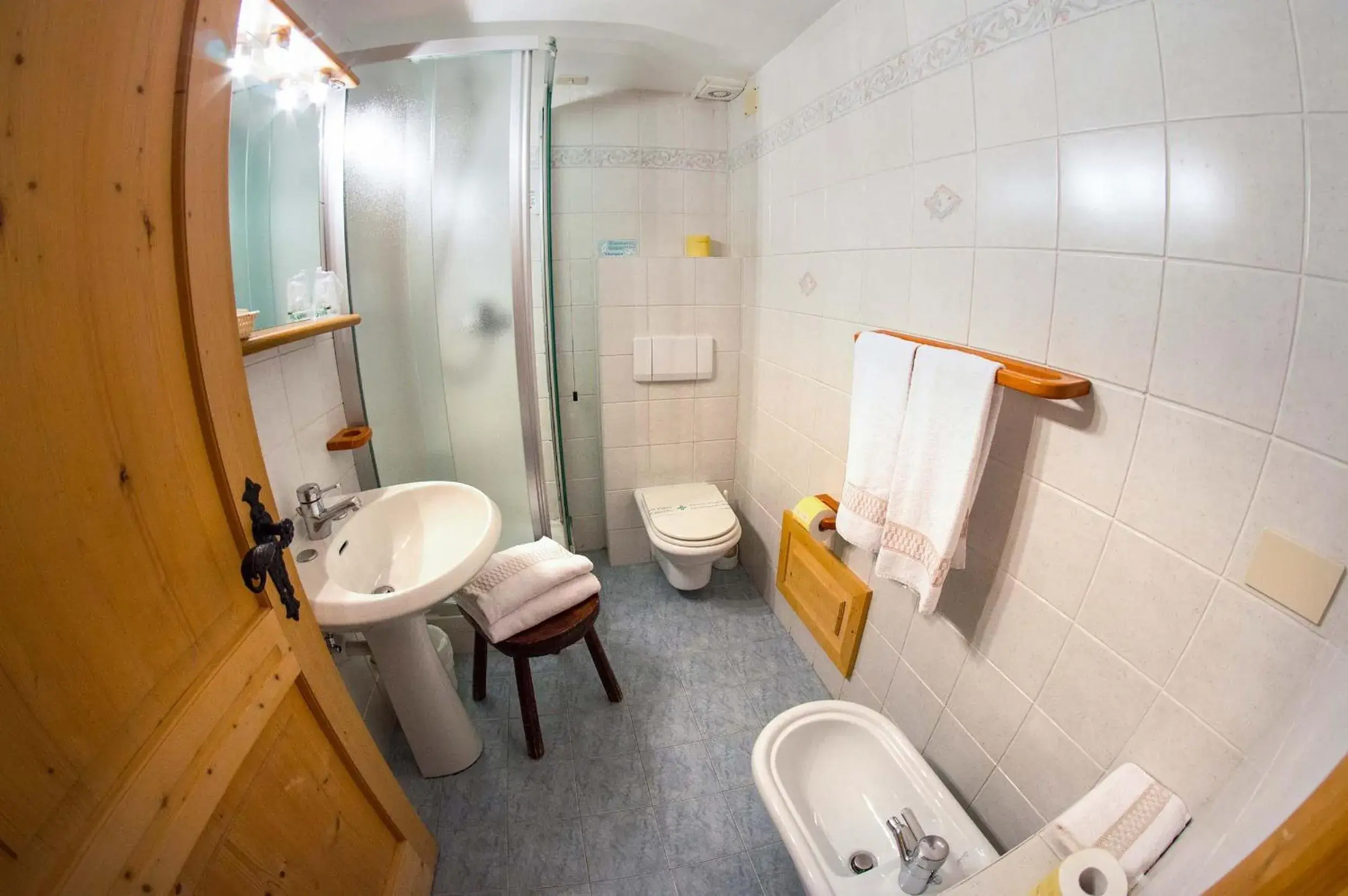 Double or Twin Room with Balcony in Hotel Gran Baita Double or Twin Room with Balcony in Hotel Gran Baita