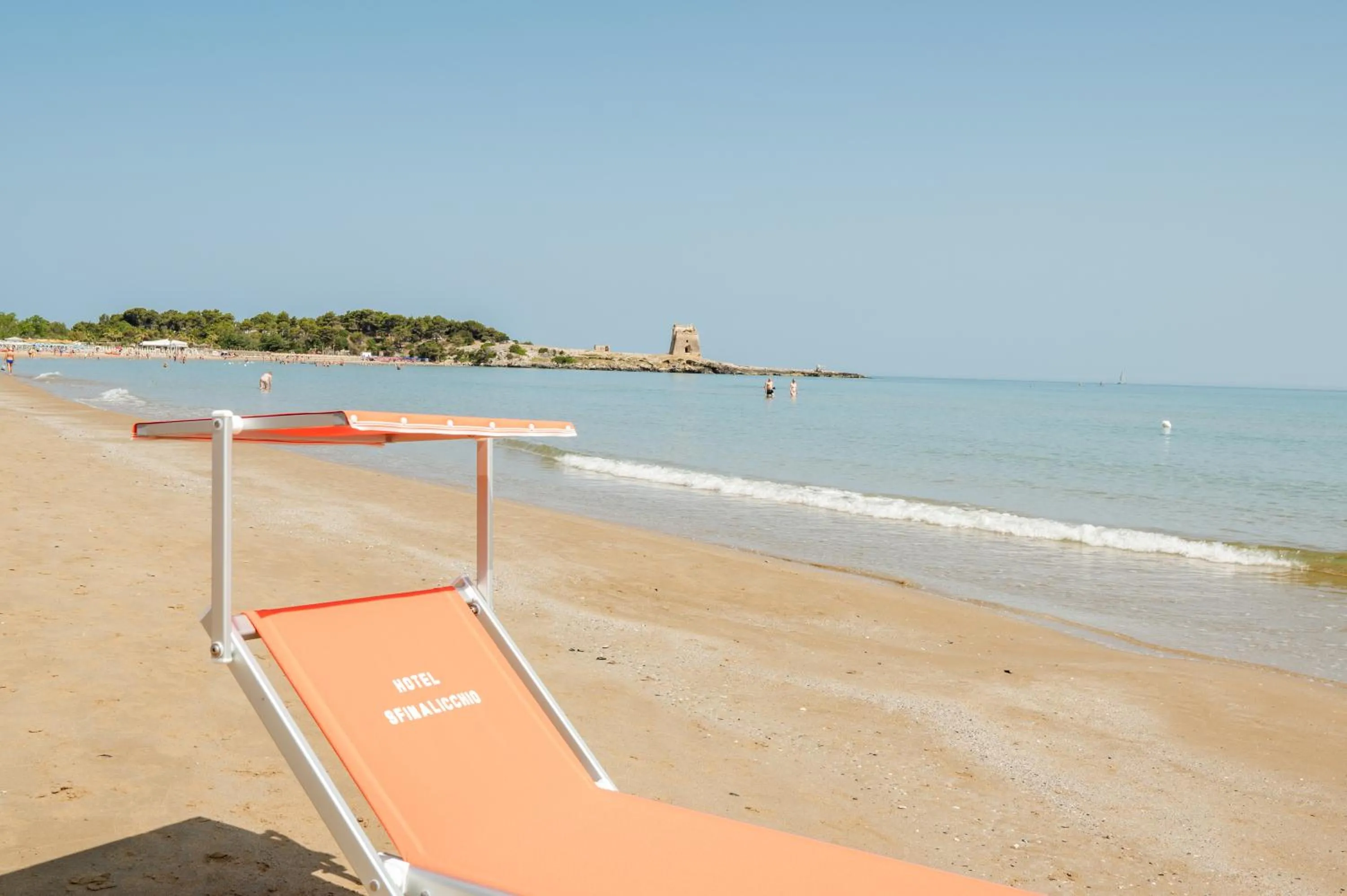 Beach in Hotel Sfinalicchio