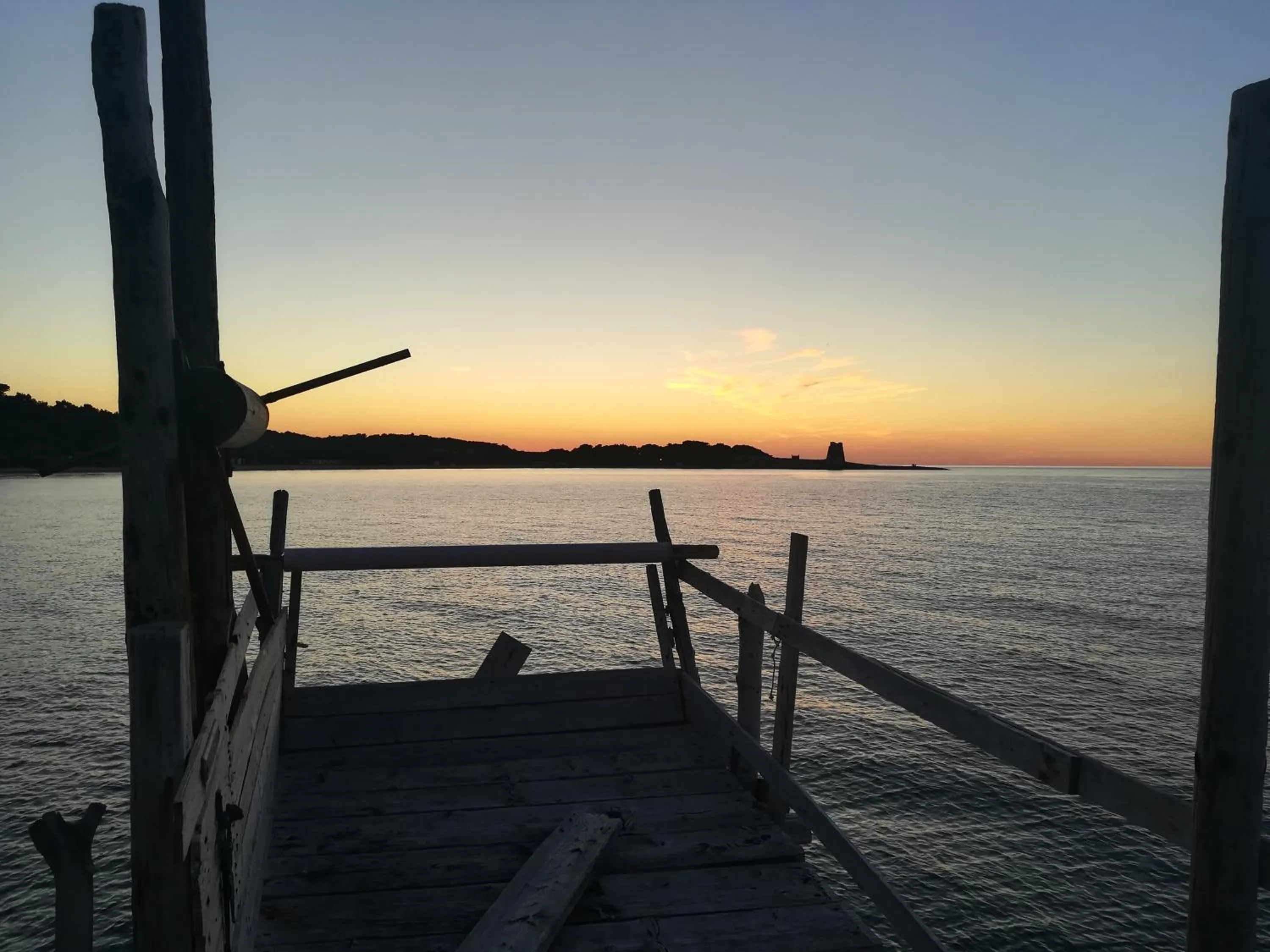 Sunset in Hotel Sfinalicchio