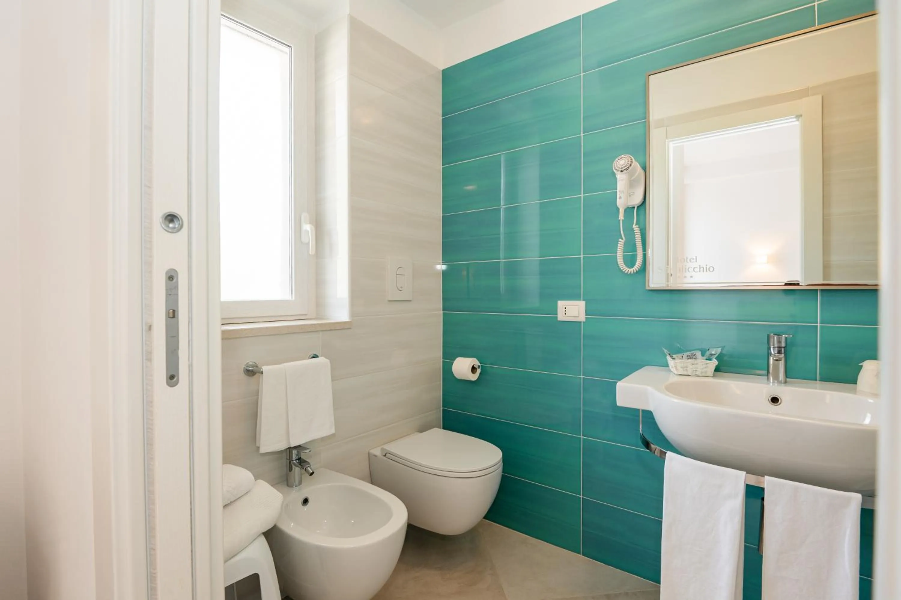 Bathroom in Hotel Sfinalicchio