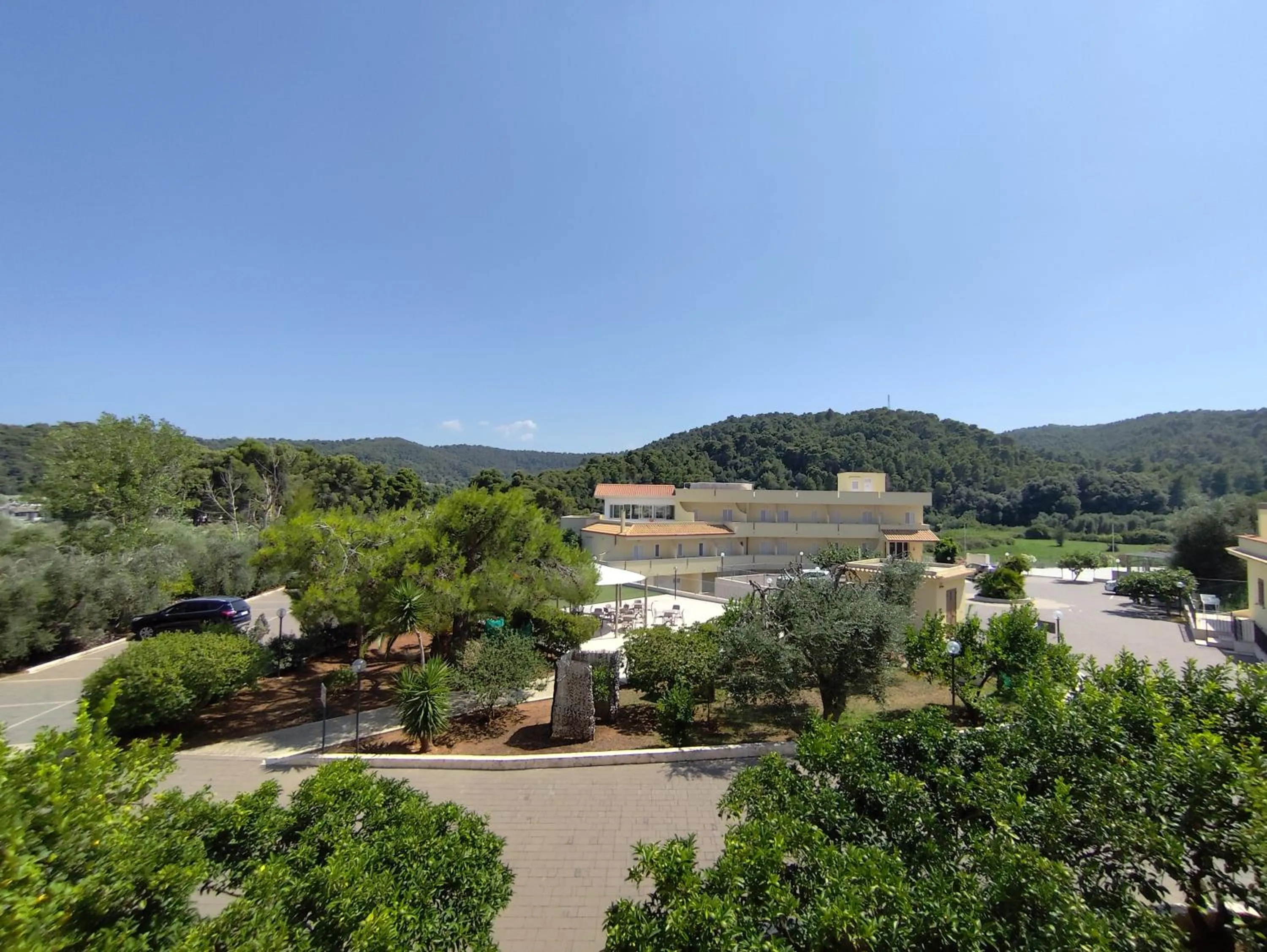 Natural landscape in Hotel Sfinalicchio