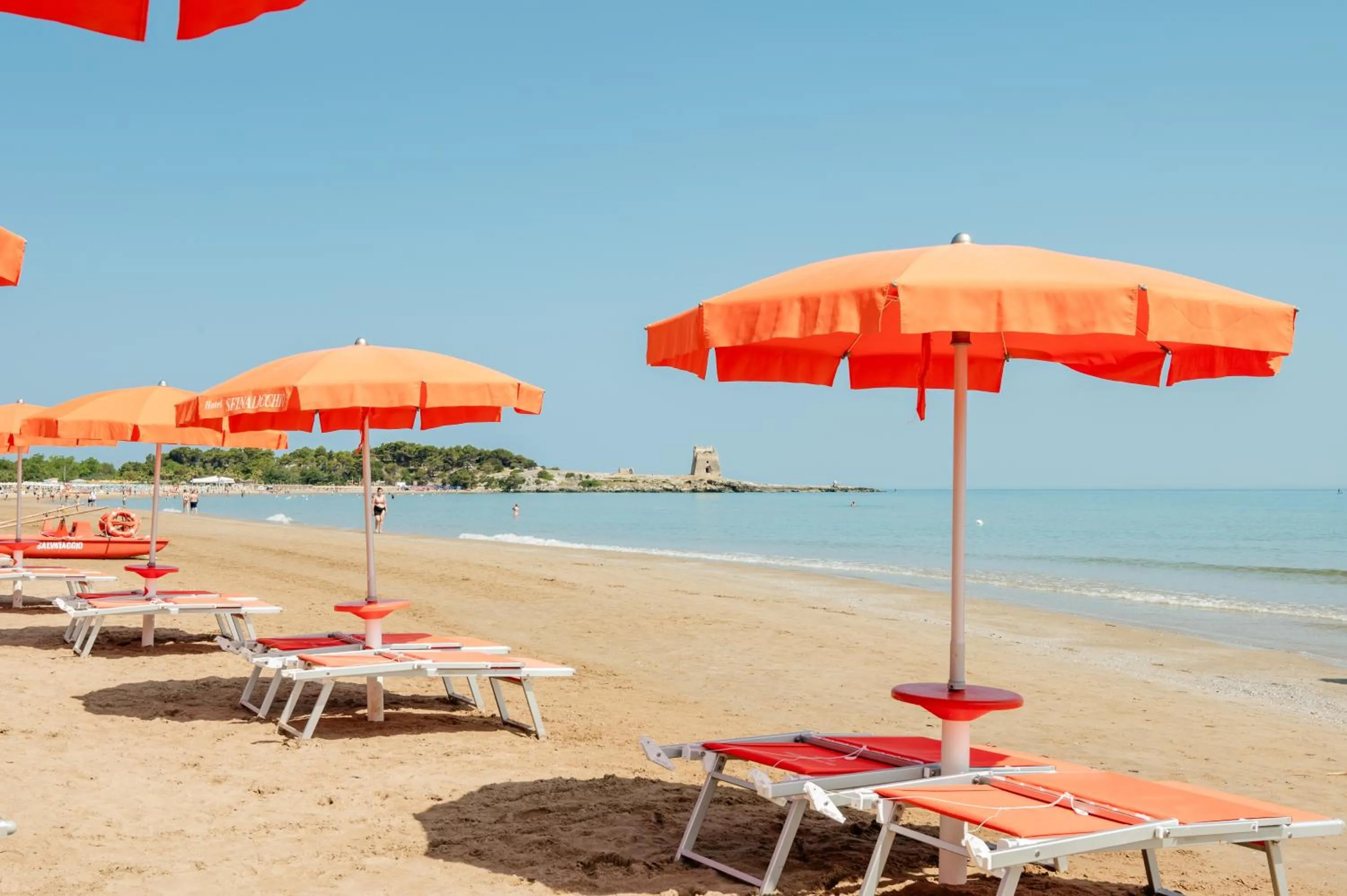 Beach in Hotel Sfinalicchio