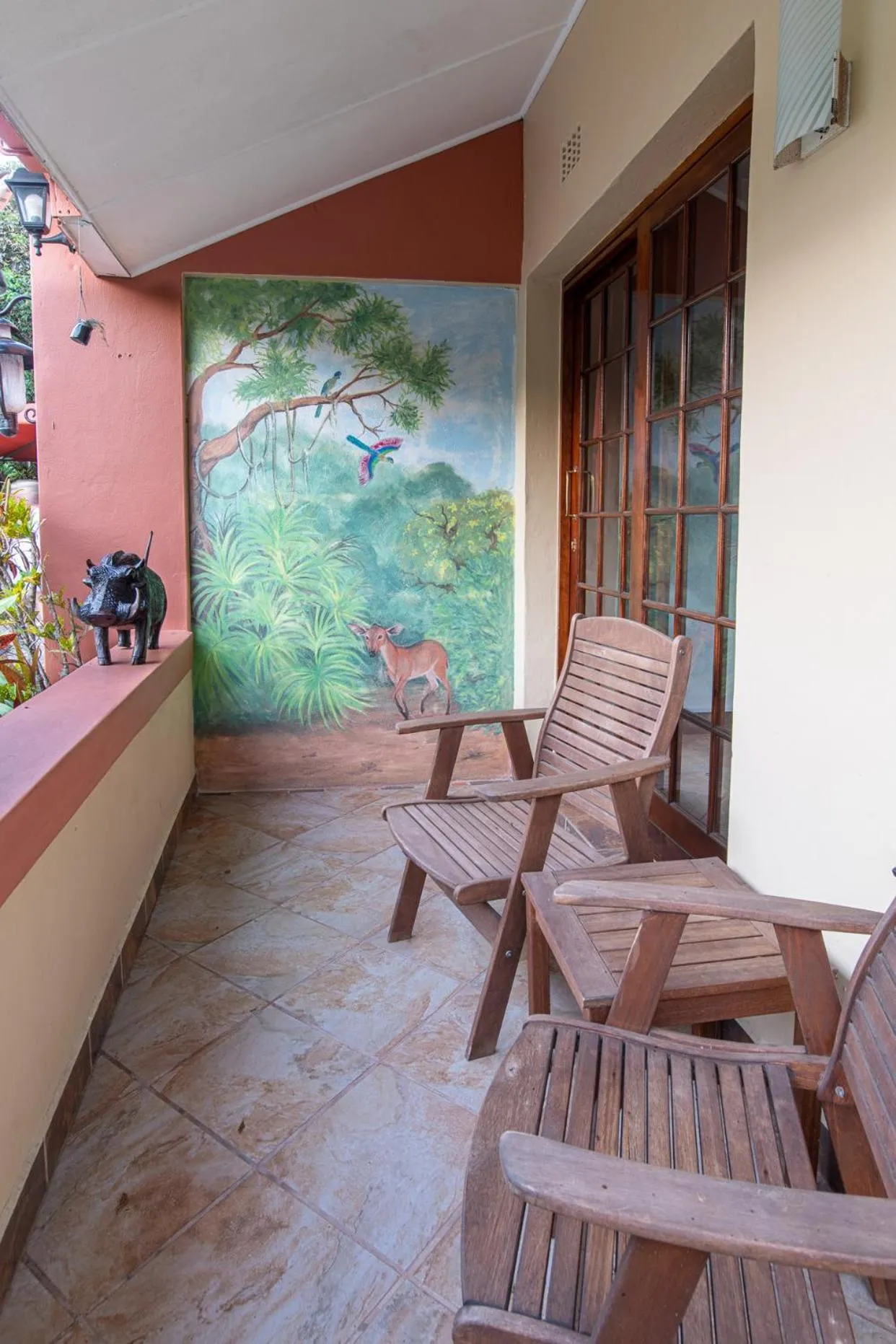 Patio in Elephant Coast Guesthouse