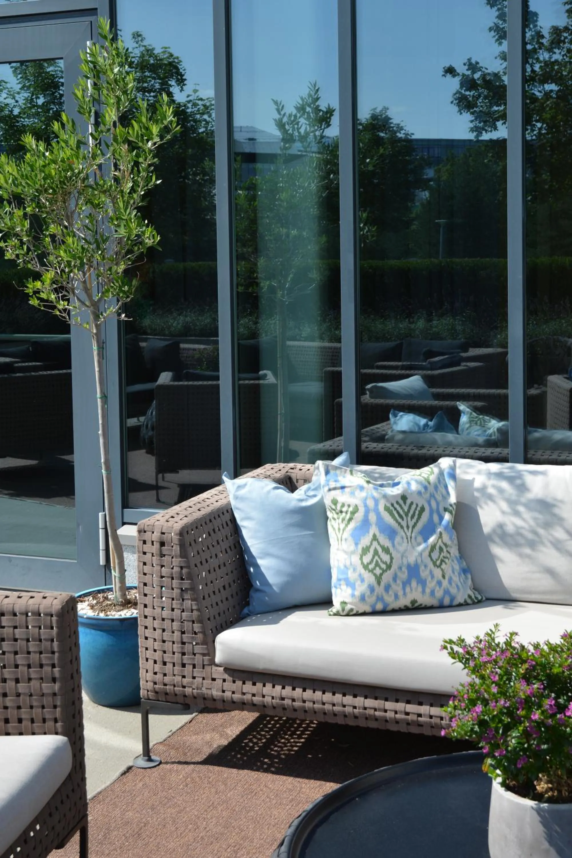 Patio in Quality Hotel Expo