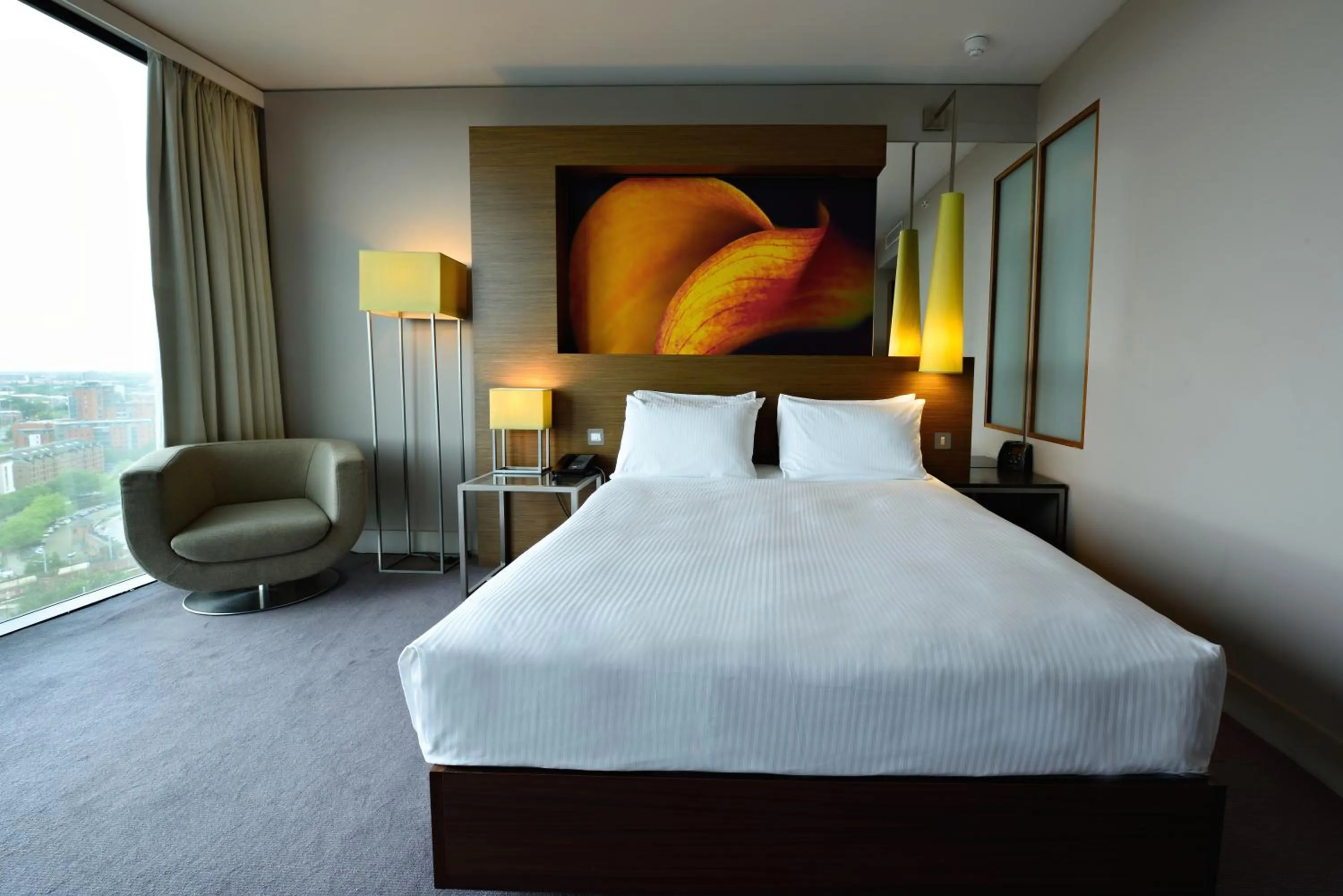 Bedroom, Bed in The Manchester Deansgate Hotel, by IHG