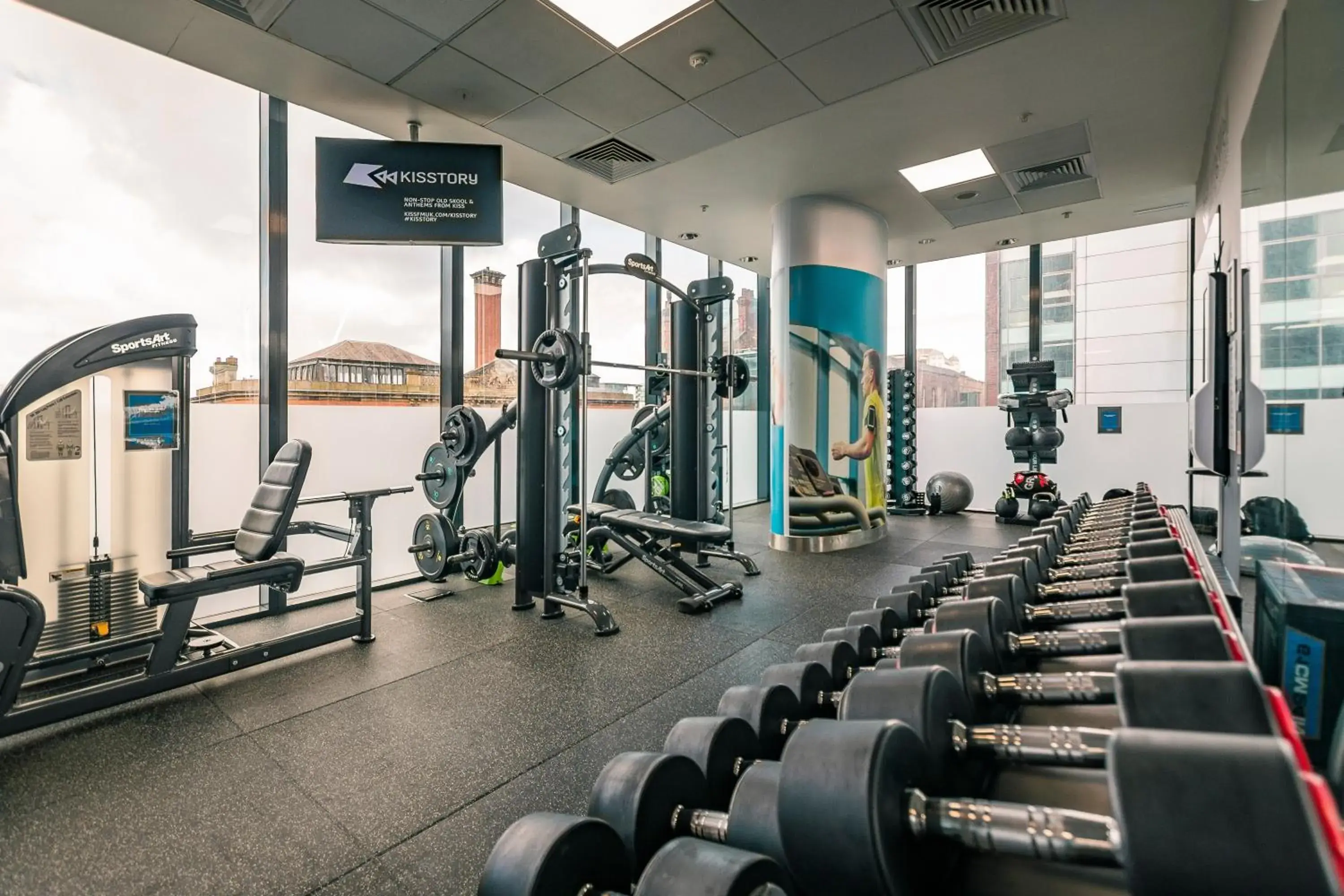 Fitness centre/facilities in The Manchester Deansgate Hotel, by IHG Fitness centre/facilities in The Manchester Deansgate Hotel, by IHG