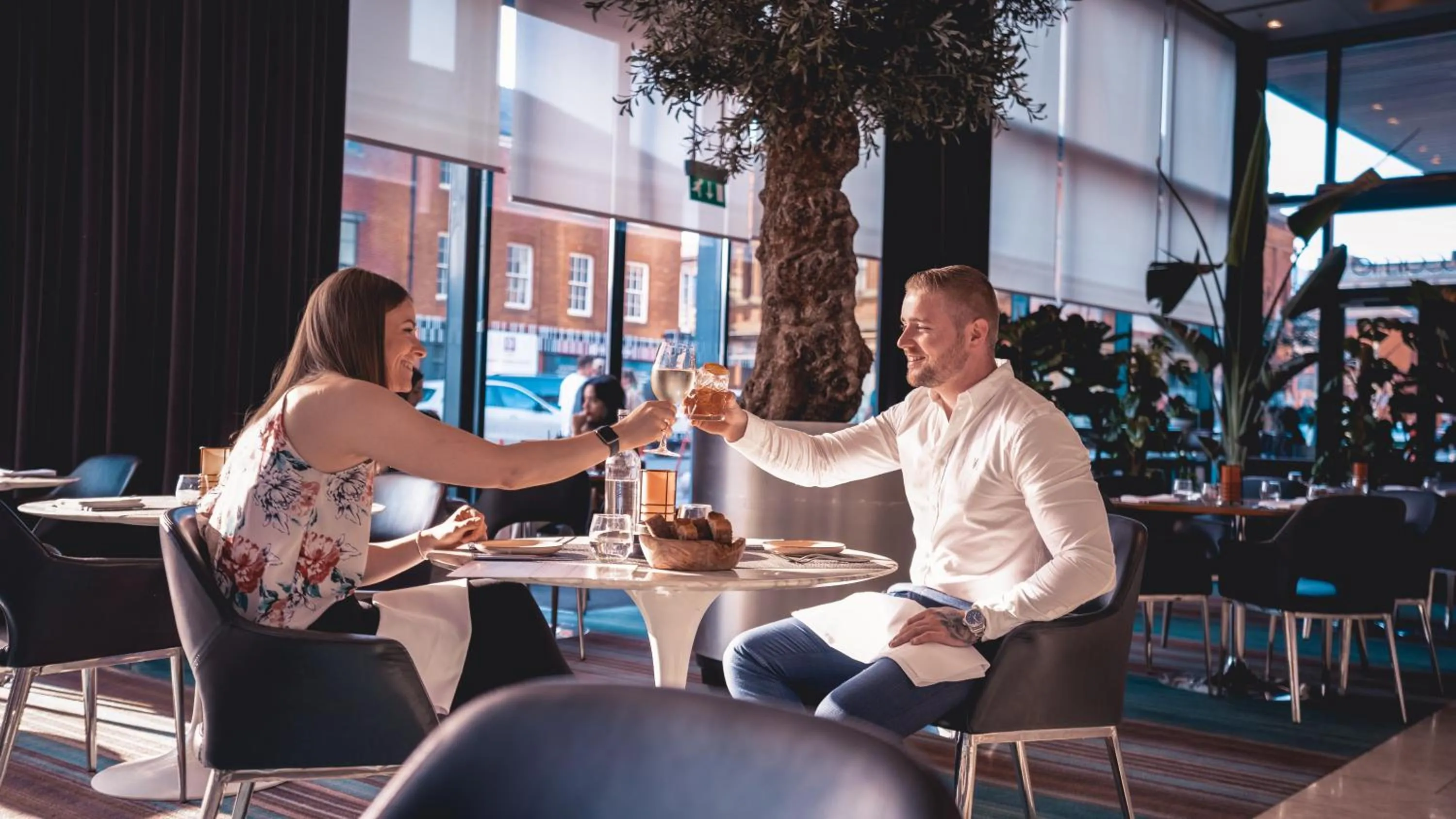 Restaurant/places to eat in Hilton Manchester Deansgate