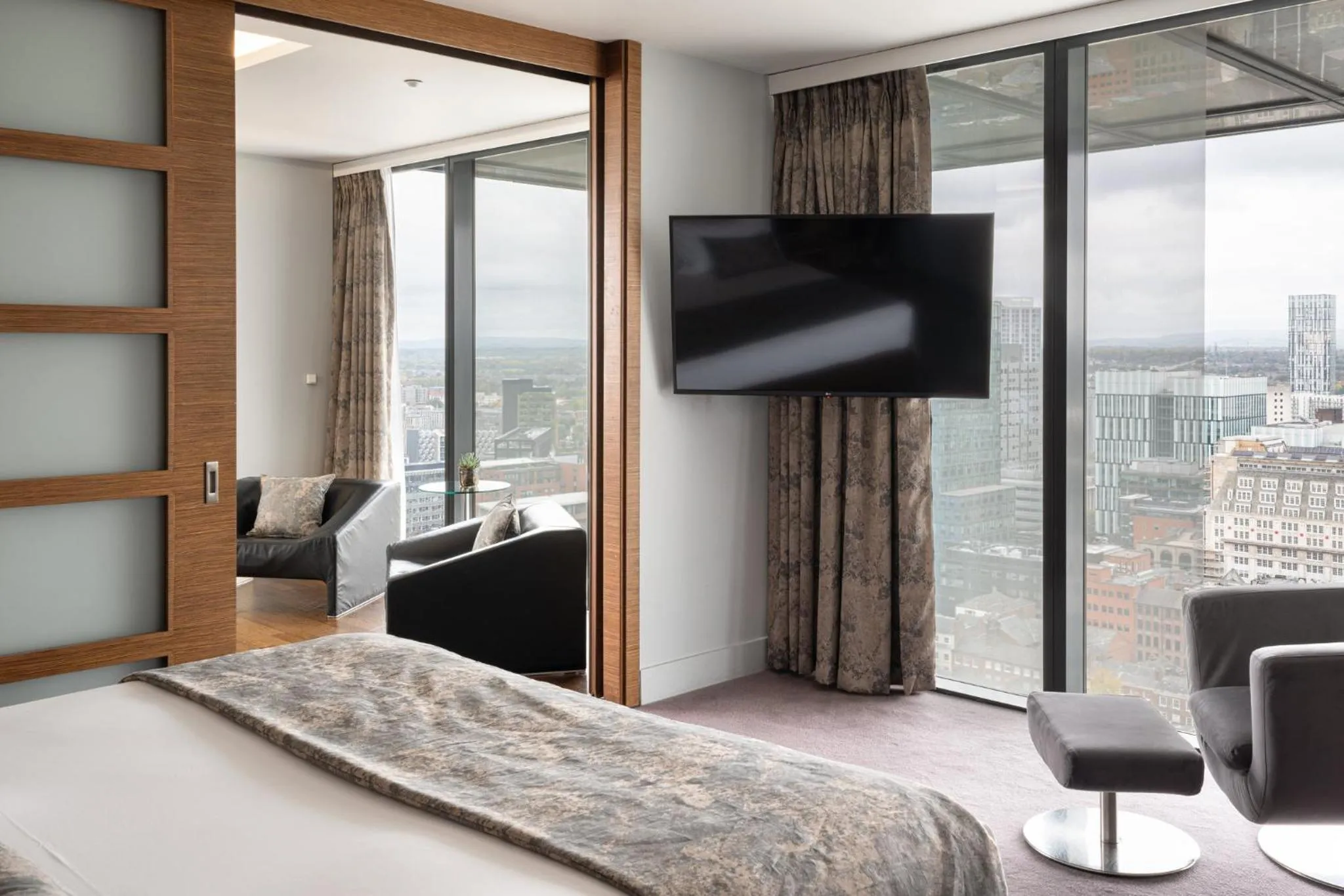 Bedroom, Bed in The Manchester Deansgate Hotel, by IHG