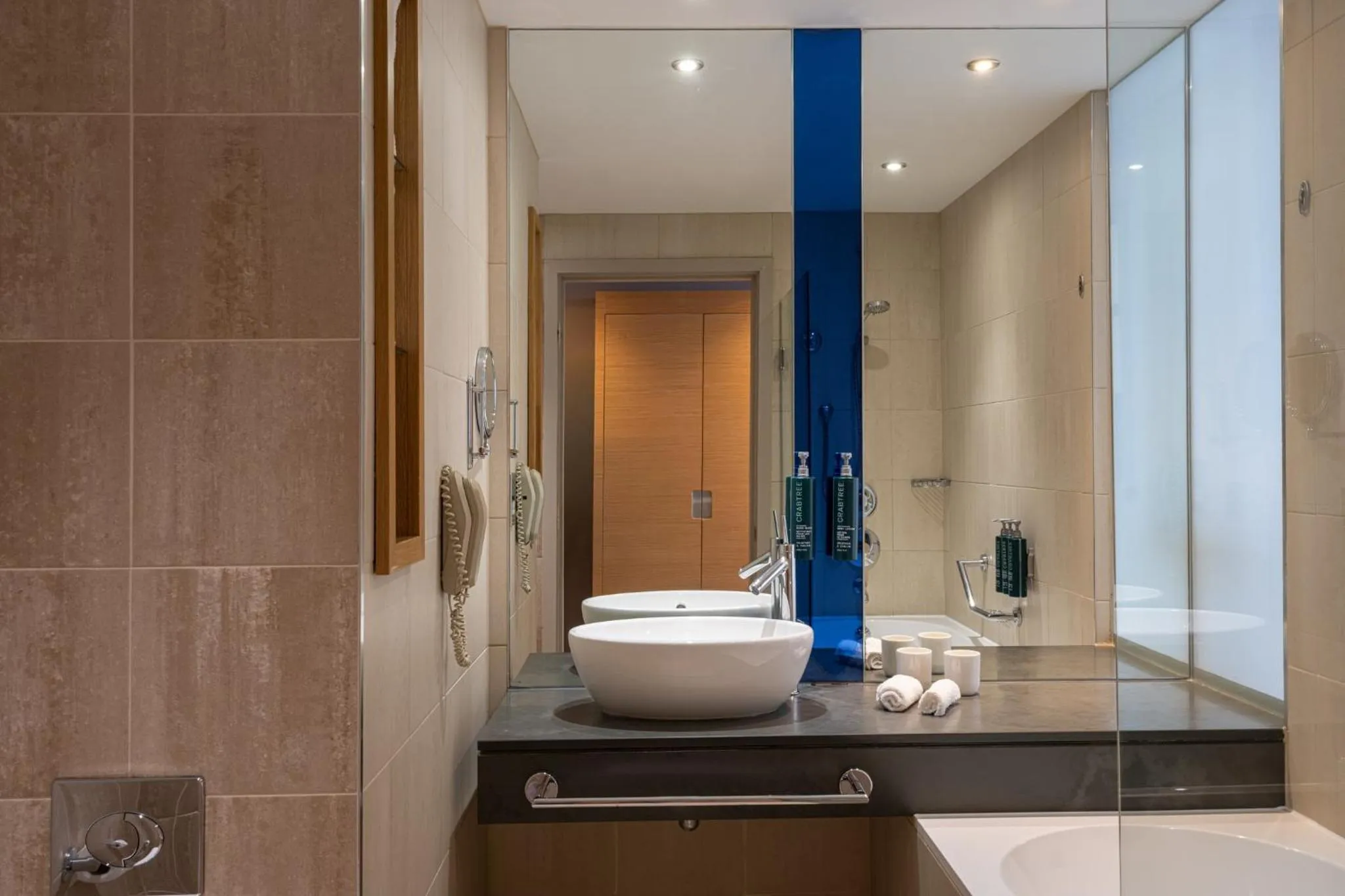 Bathroom in The Manchester Deansgate Hotel, by IHG