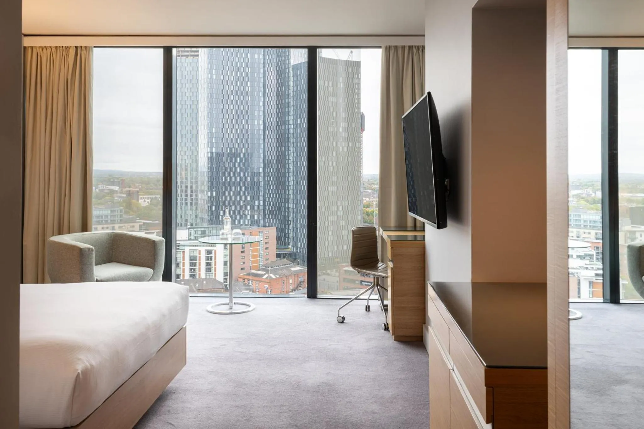 Photo of the whole room, Bed in The Manchester Deansgate Hotel, by IHG