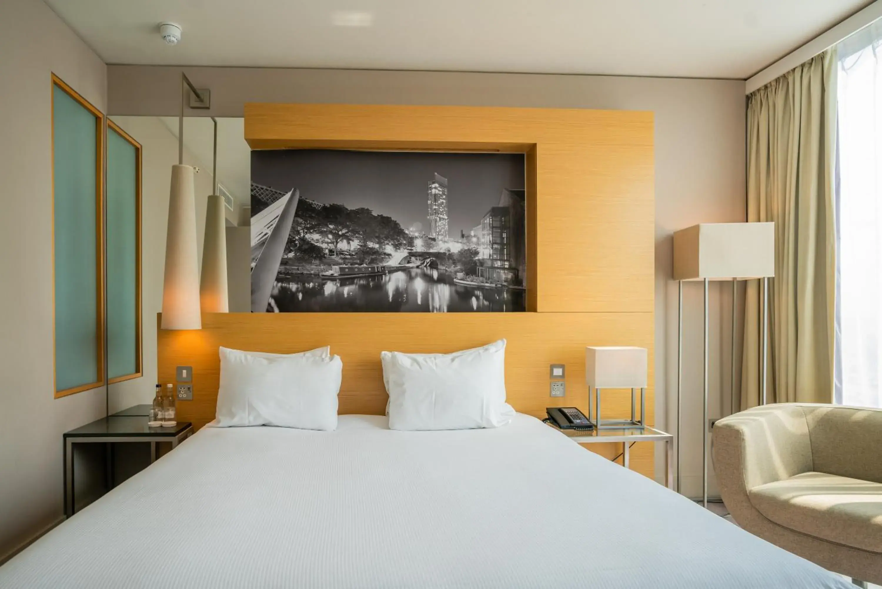 Bed in The Manchester Deansgate Hotel, by IHG Bed in The Manchester Deansgate Hotel, by IHG