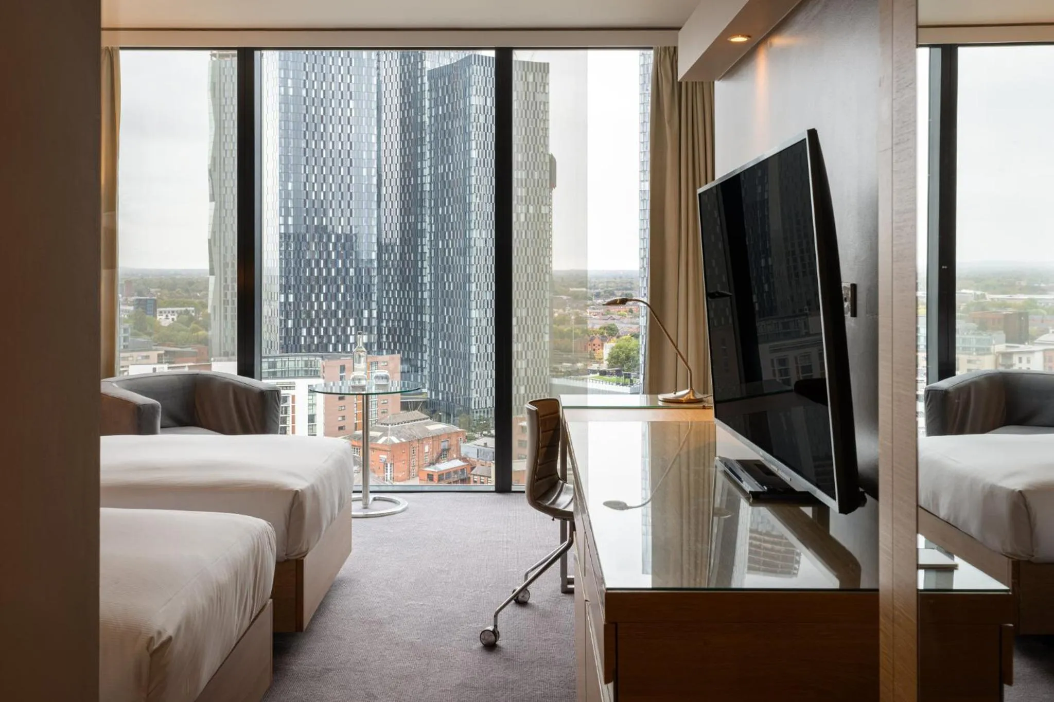 Photo of the whole room, Bed in The Manchester Deansgate Hotel, by IHG
