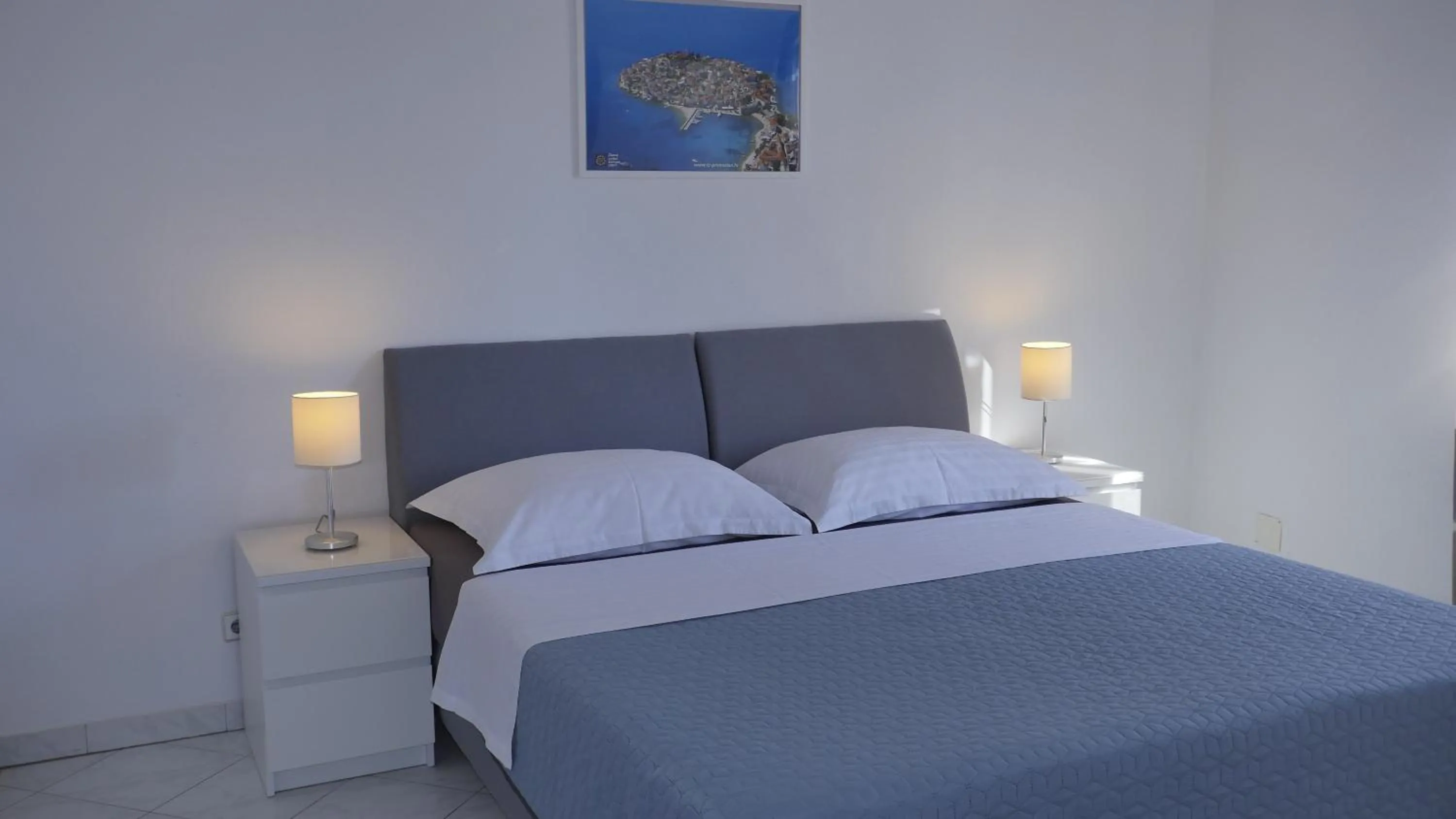 Bedroom, Bed in Direkt am Meer-Apartments Puntaplanka