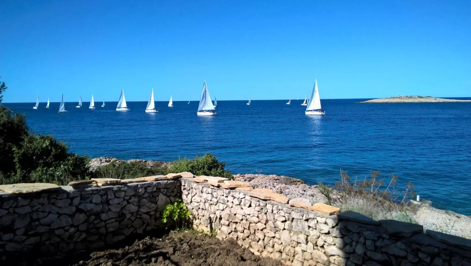 Sea view in Direkt am Meer-Apartments Puntaplanka