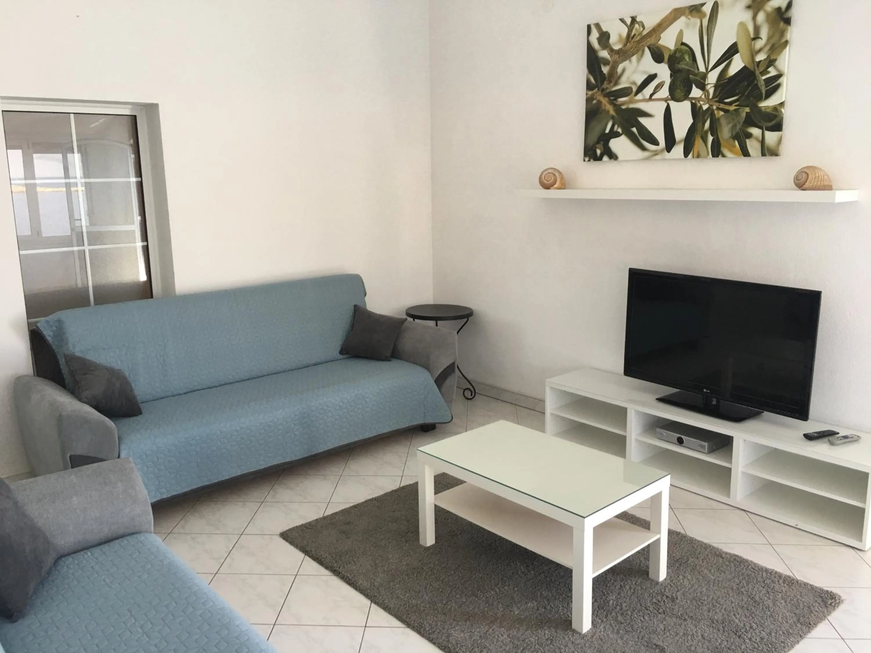Living room in Direkt am Meer-Apartments Puntaplanka