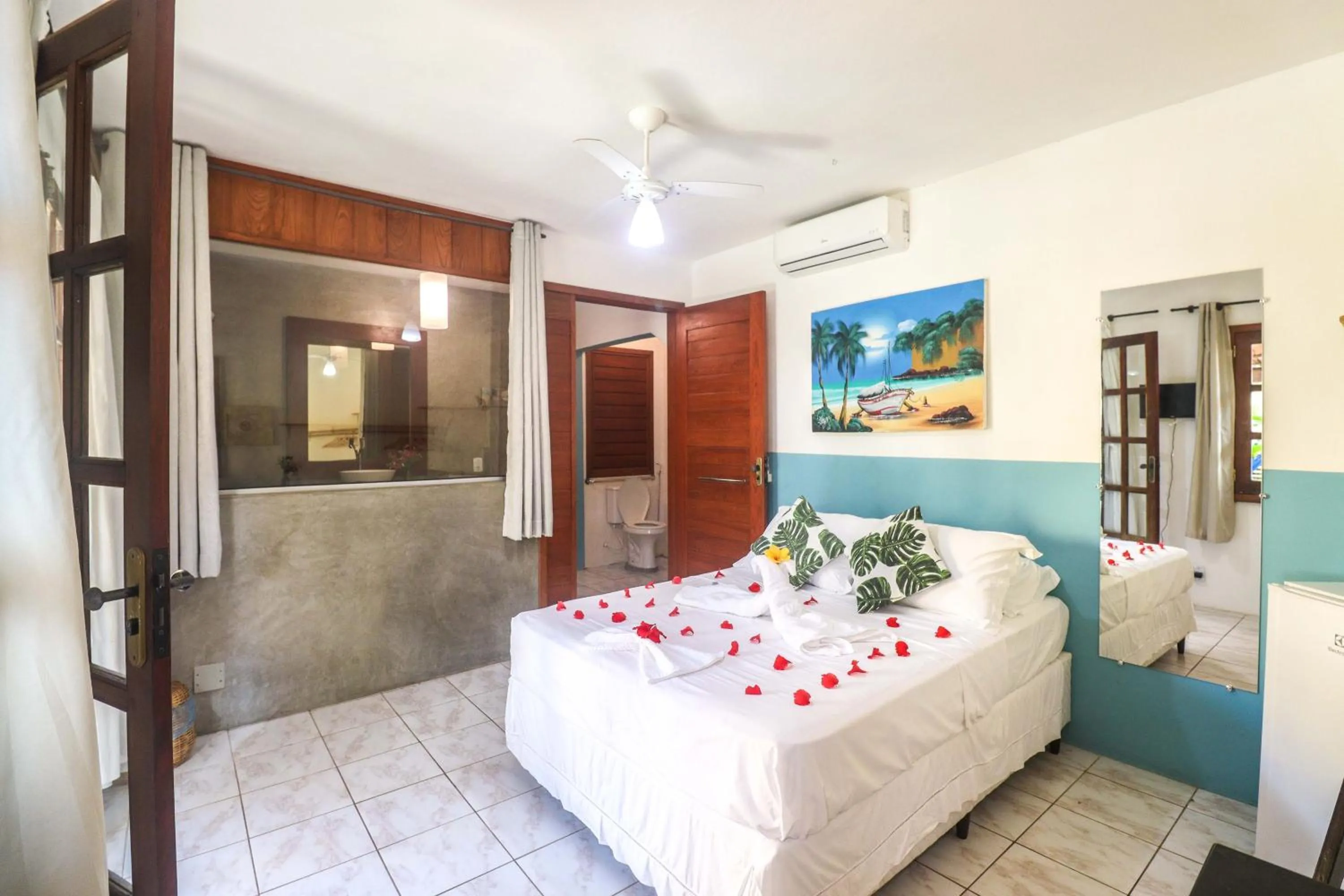 Photo of the whole room, Bed in Pousada Aconchego da Pipa