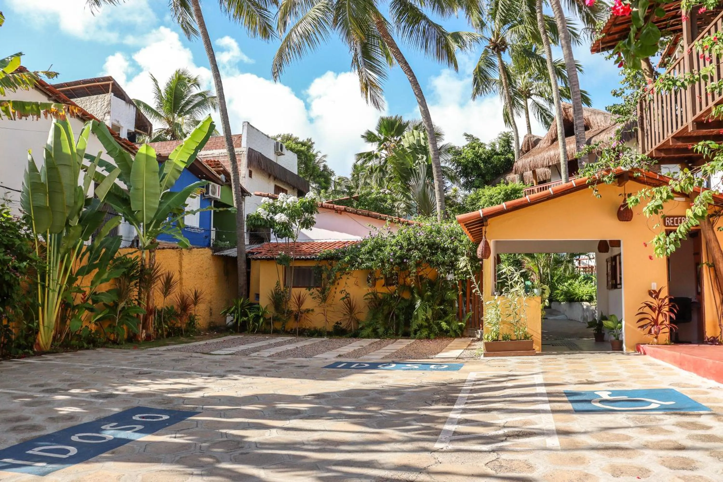 Parking in Pousada Aconchego da Pipa