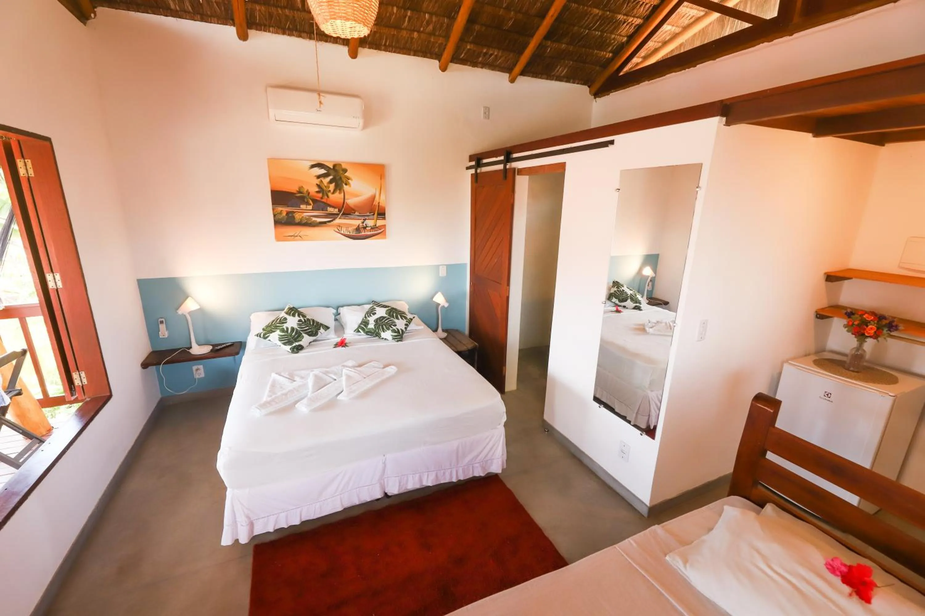 Bed in Pousada Aconchego da Pipa