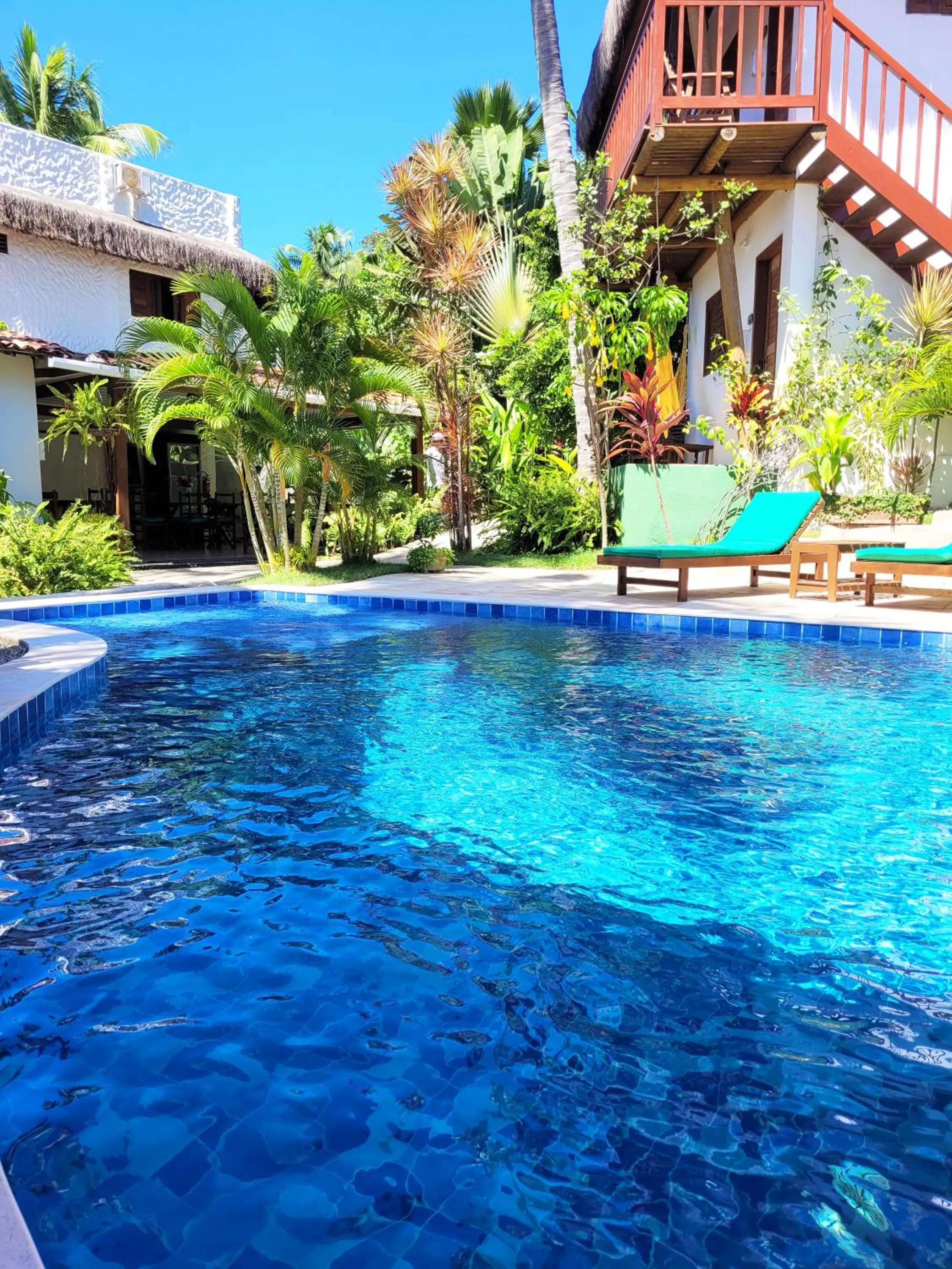 Pool view in Pousada Aconchego da Pipa