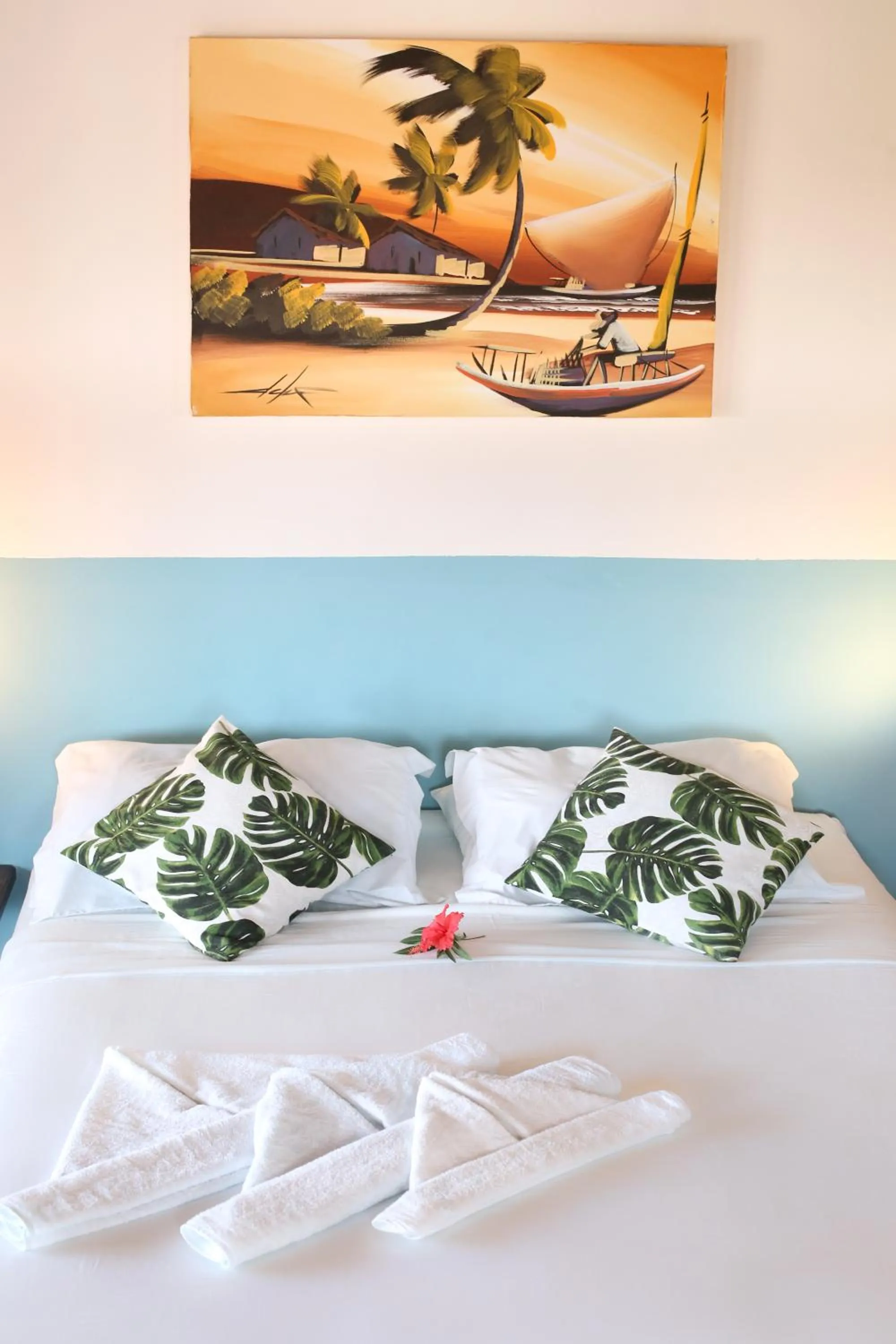 Bed in Pousada Aconchego da Pipa