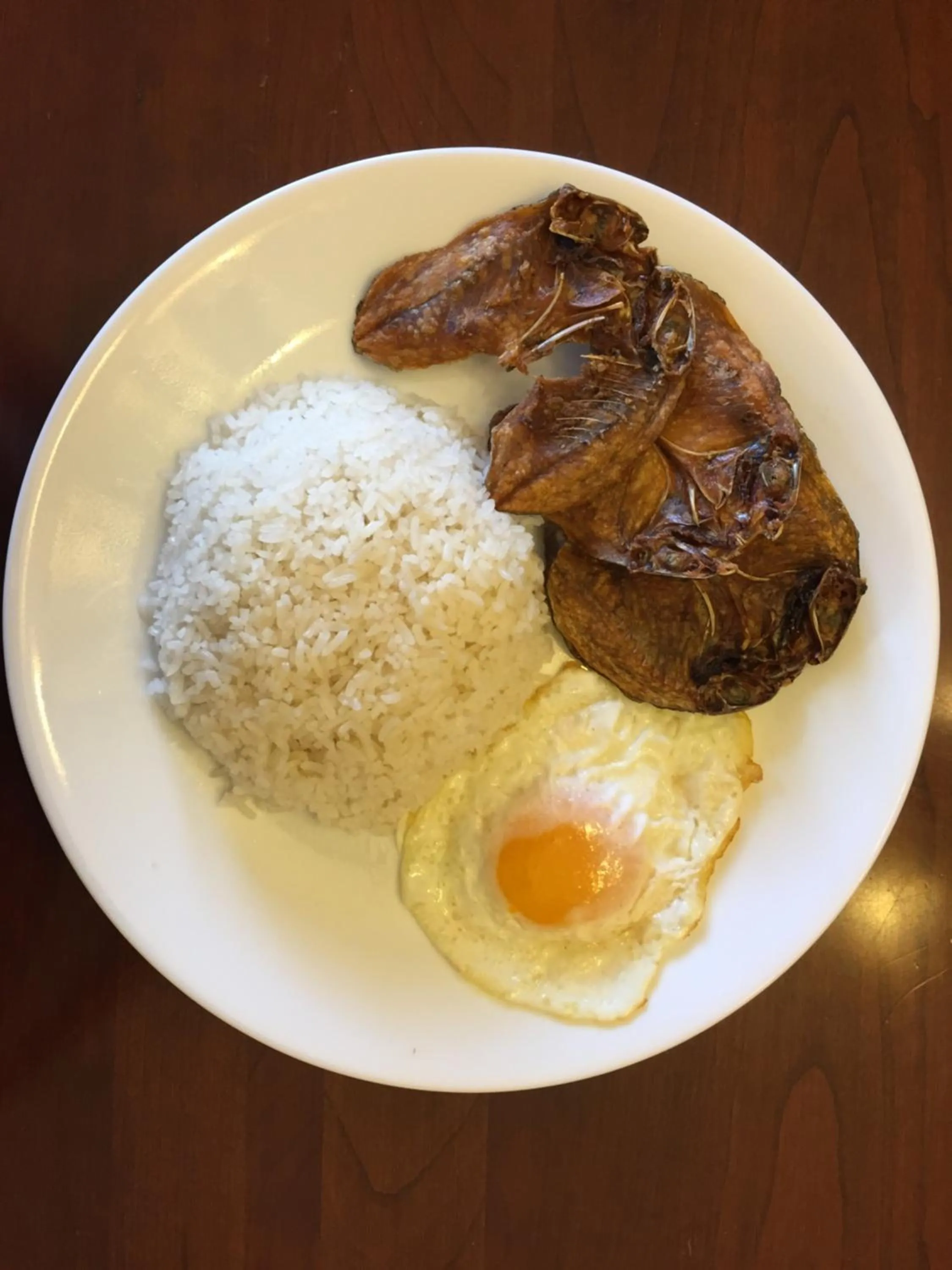 Asian breakfast in Golden Pension House,Palawan