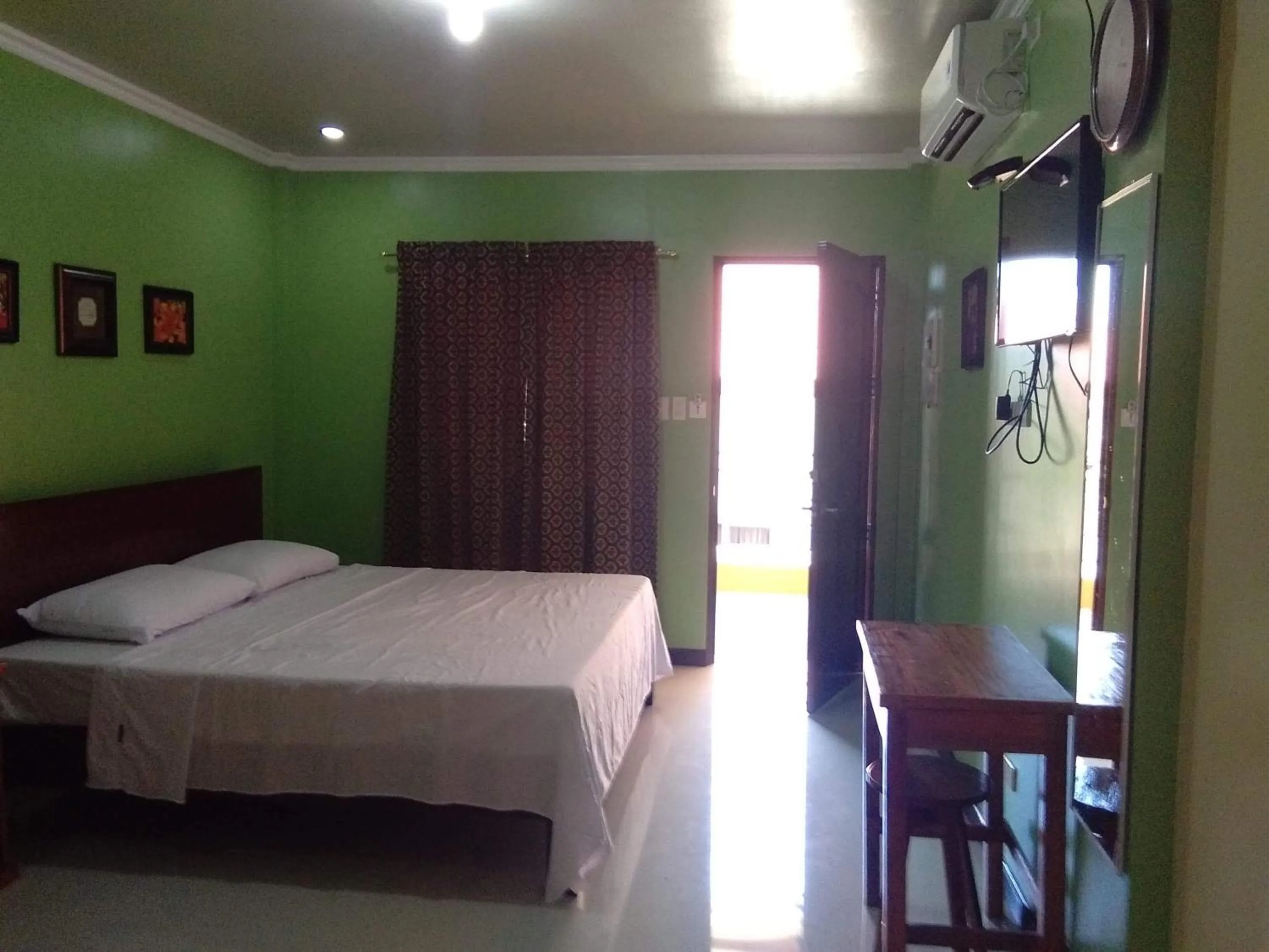 Bedroom, Bed in Golden Pension House,Palawan