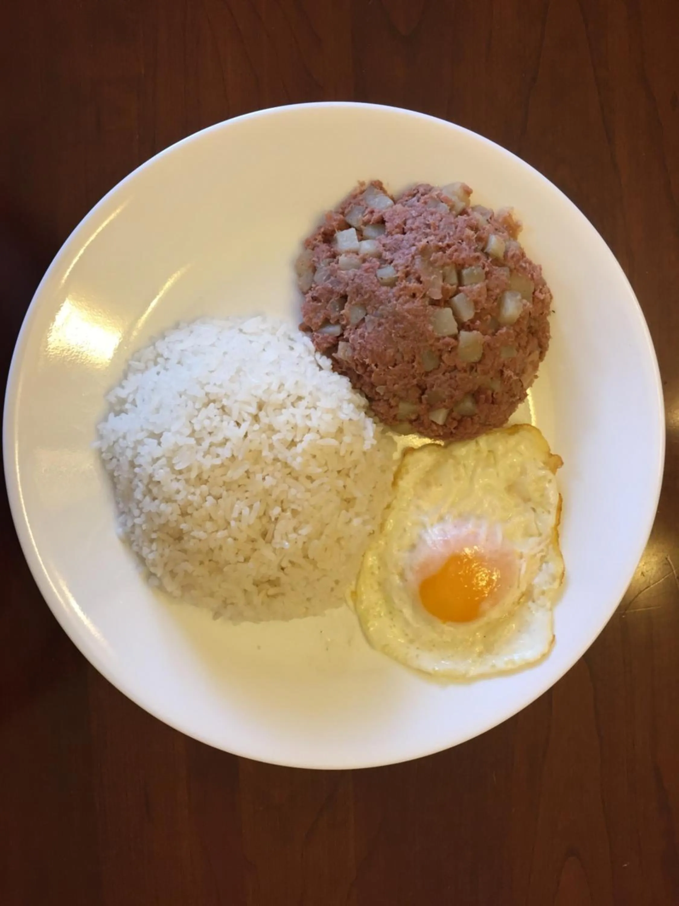 Asian breakfast in Golden Pension House,Palawan