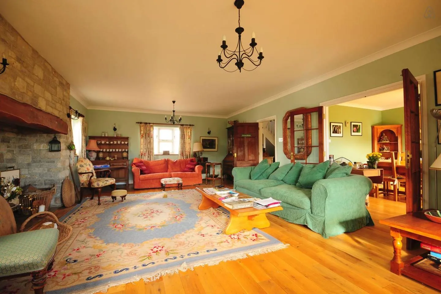 Living room in Swallows Rest