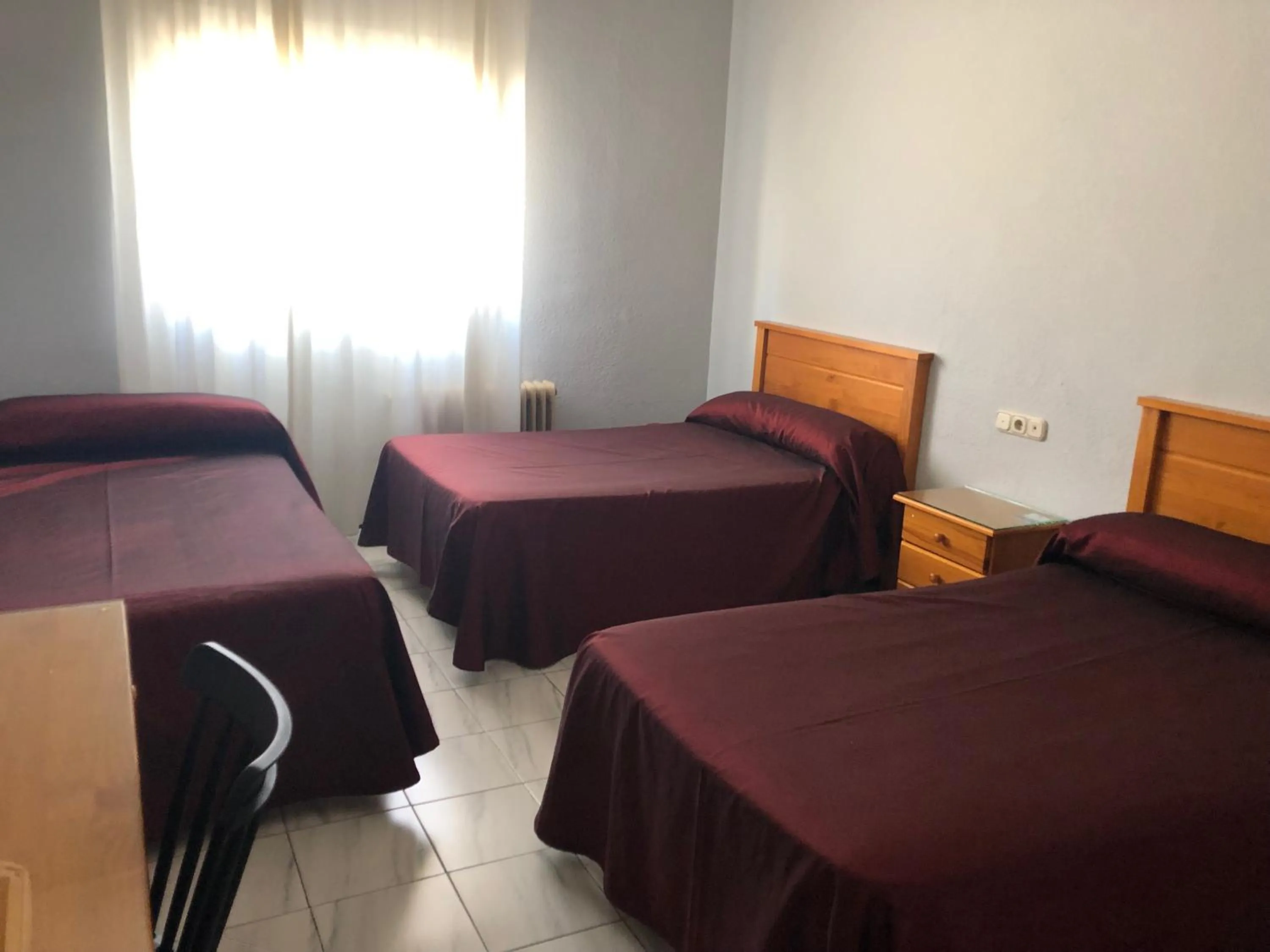 Bed in Hotel Santa Fe