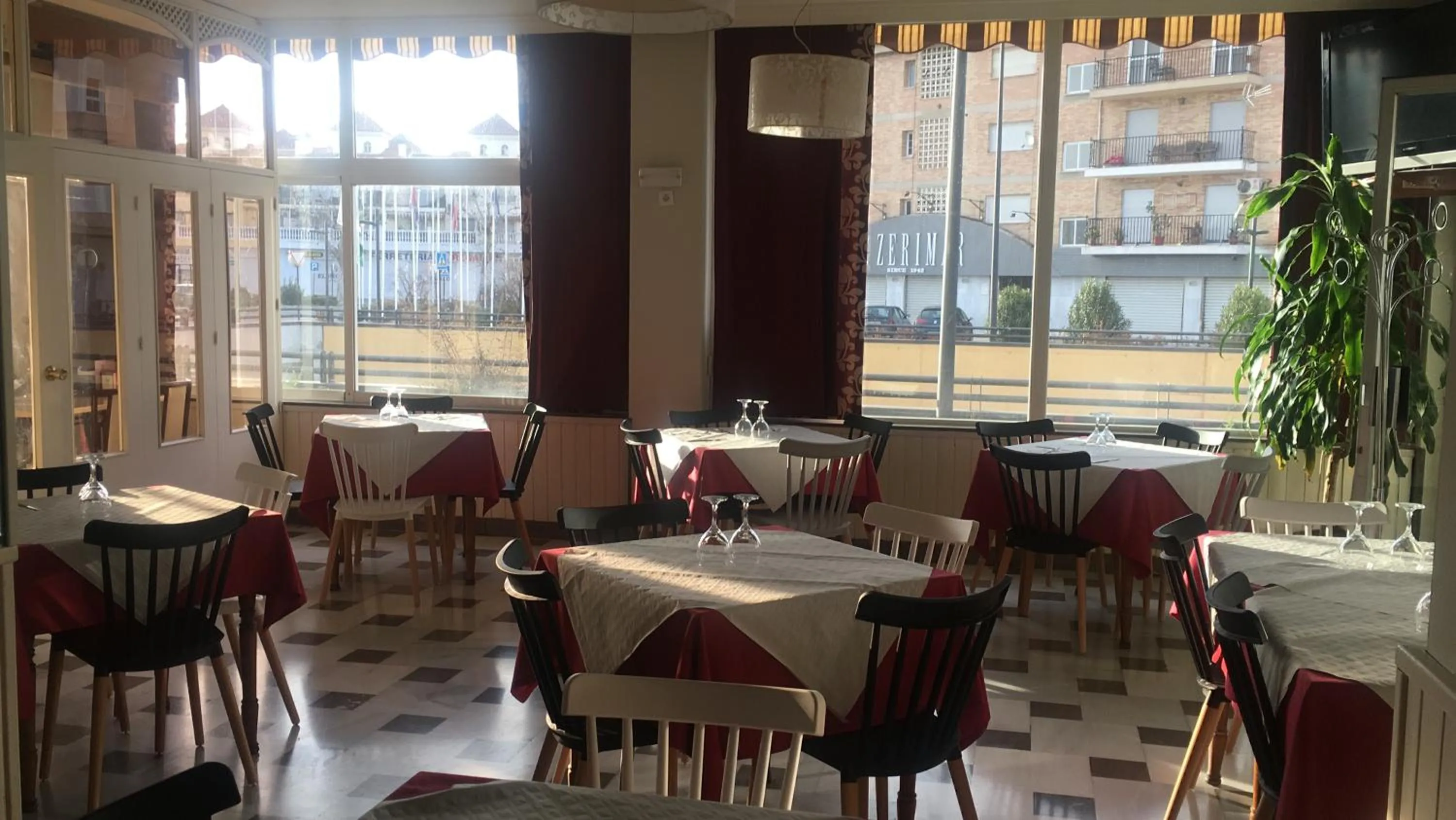 Restaurant/places to eat in Hotel Santa Fe