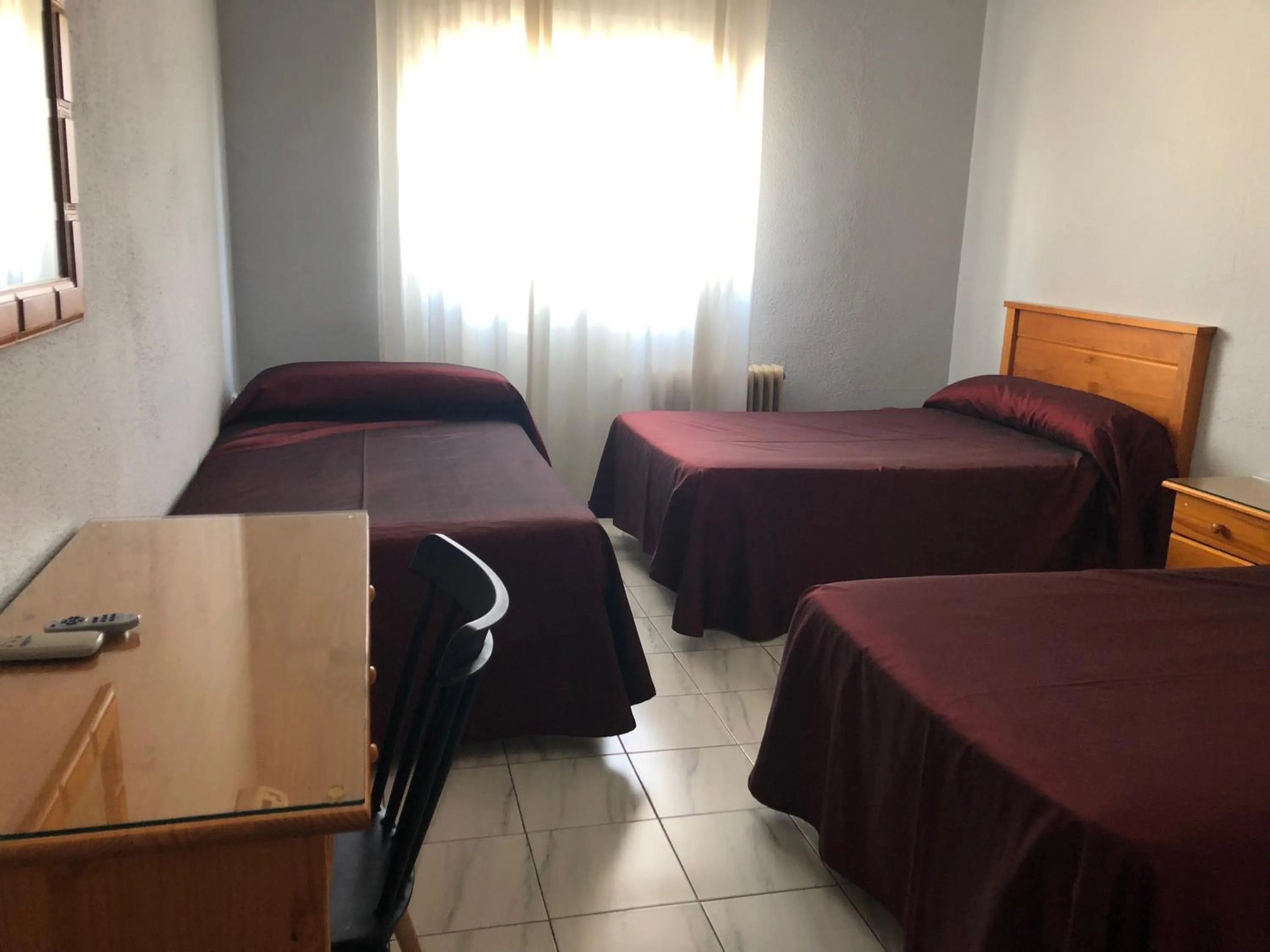 Bed in Hotel Santa Fe